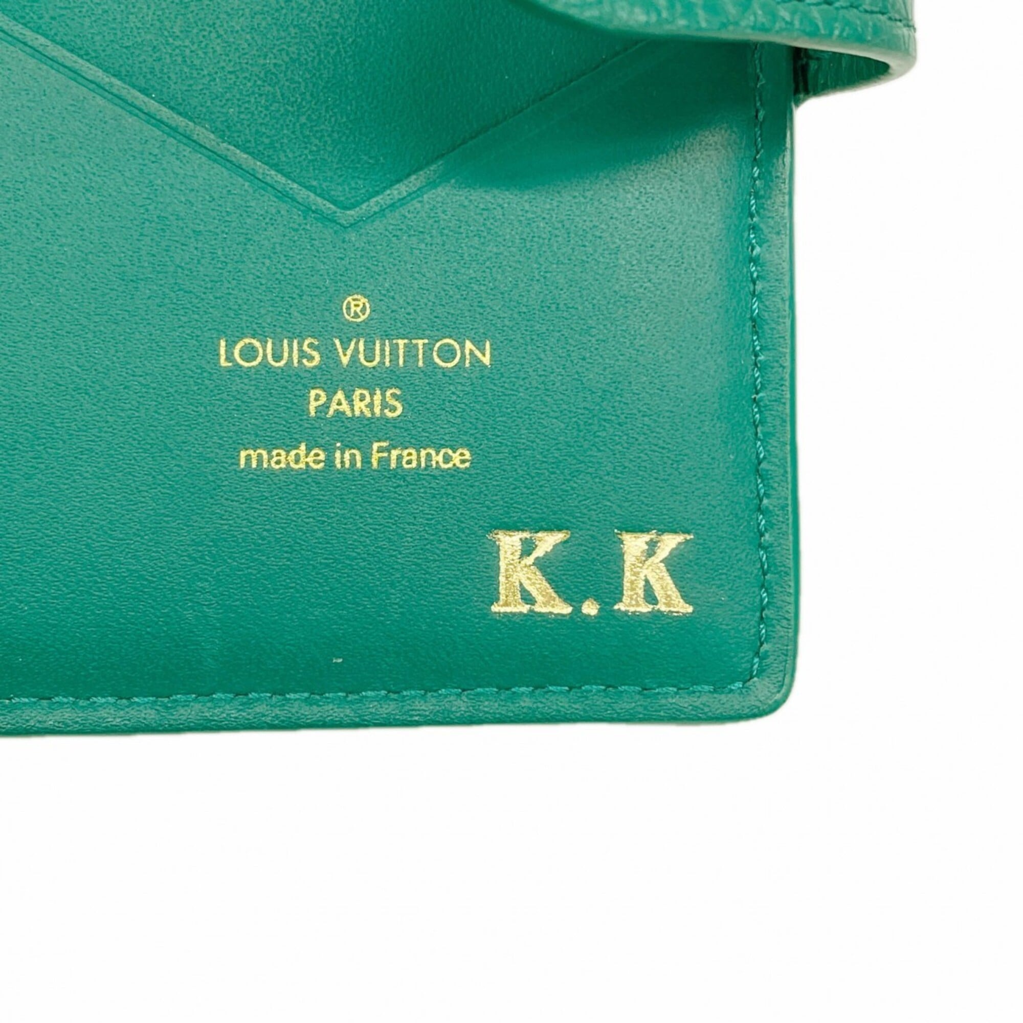 Louis Vuitton Green Wallet (Bi-Fold) (Pre-Owned)