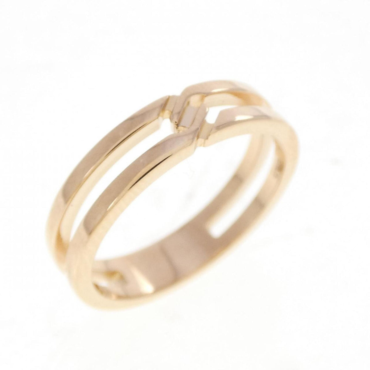 Gucci Pink Gold Pink Gold (18K) Band Ring (Pre-Owned)