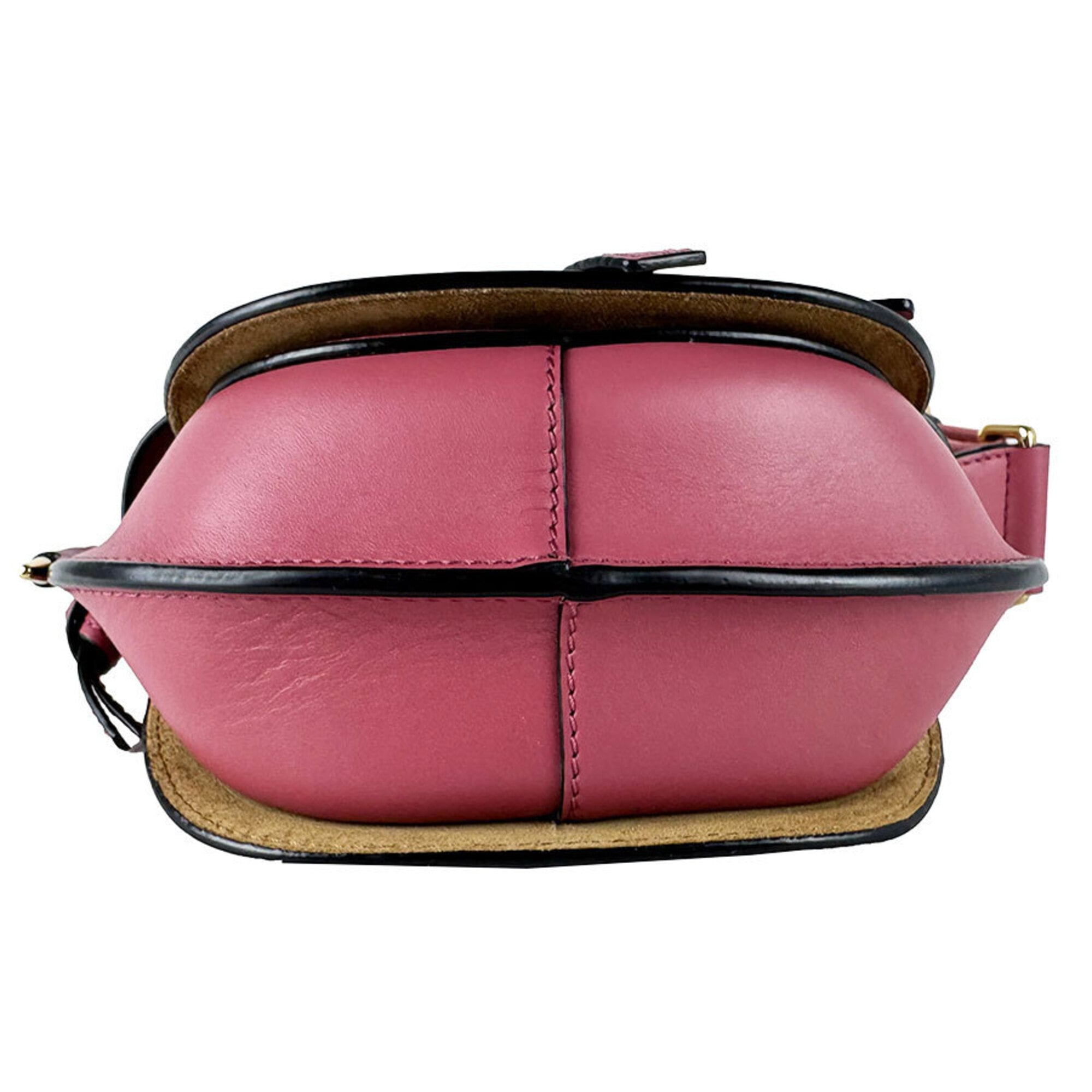 Loewe Pink Leather Shoulder Bag (Pre-Owned)