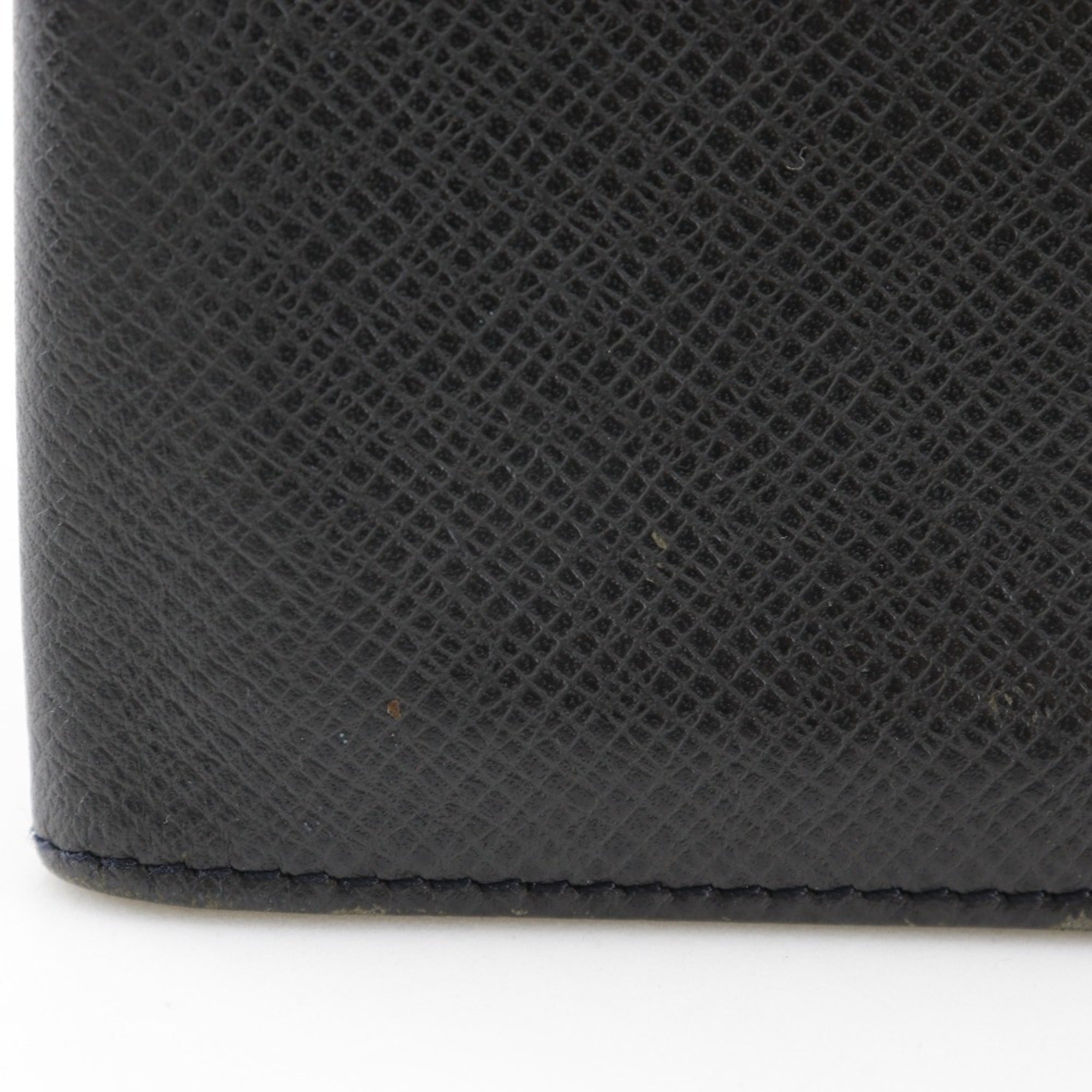 Louis Vuitton Ardoise Taiga Leather Long Bill Wallet (Bi-Fold) (Pre-Owned)