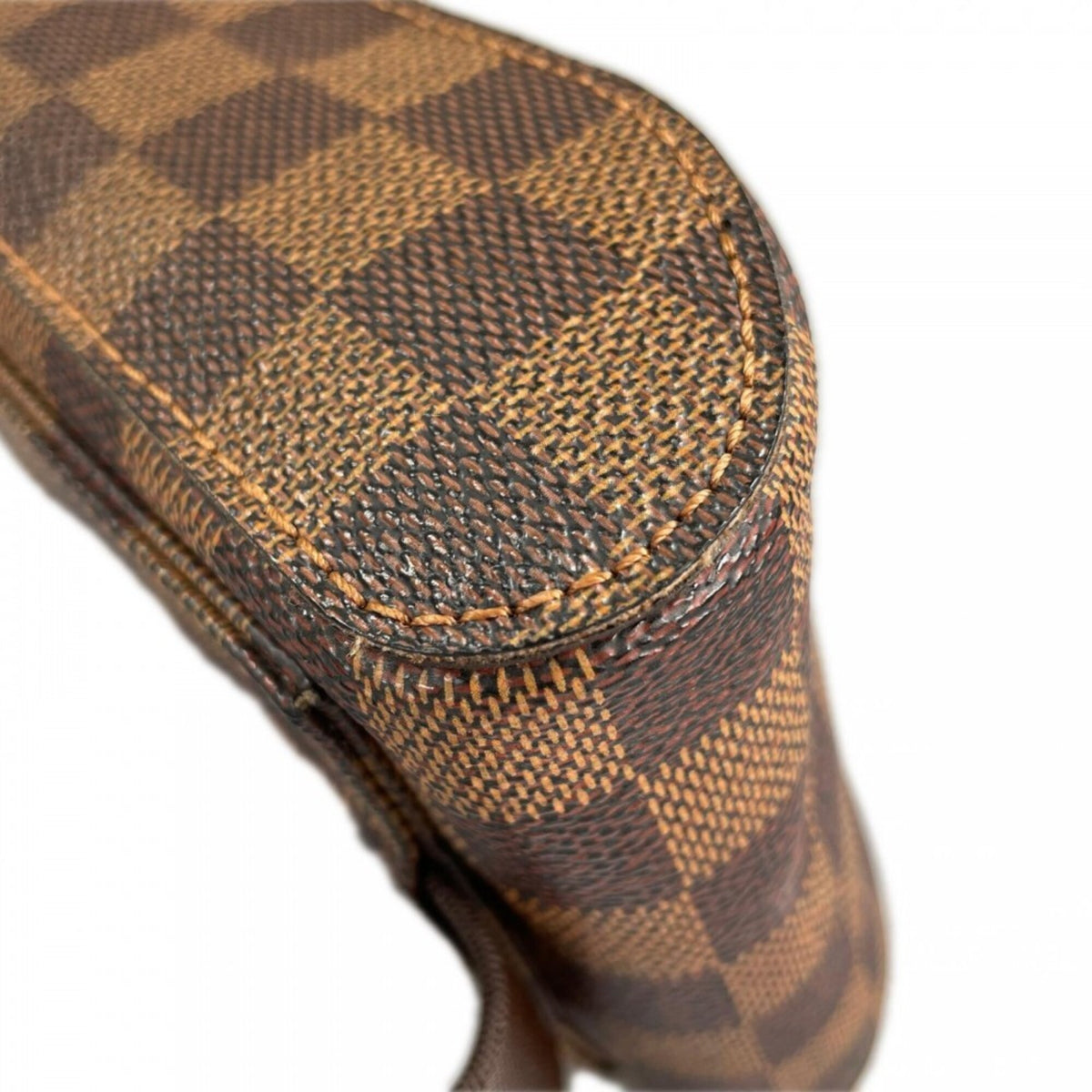 Louis Vuitton Damier Brown Damier Canvas Sling Bag (Pre-Owned)