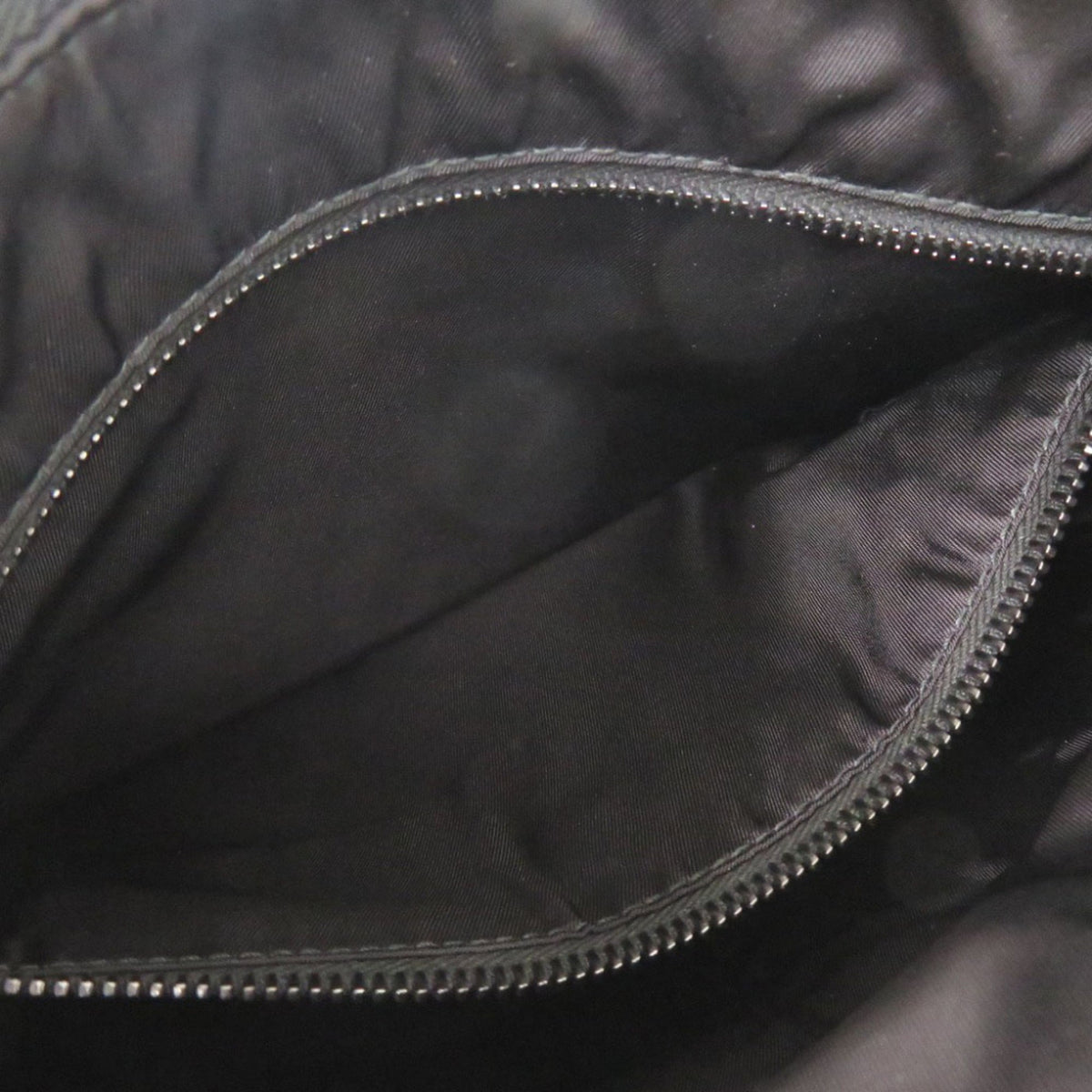 Prada Black Blue Leather Shoulder Bag (Pre-Owned)