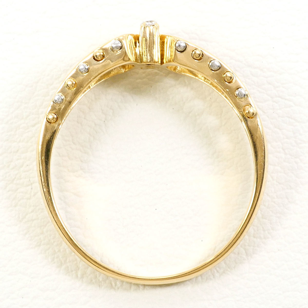 Unbranded Platinum Yellow Gold Yellow Gold (18K) Platinum 900 Band Ring (Pre-Owned)