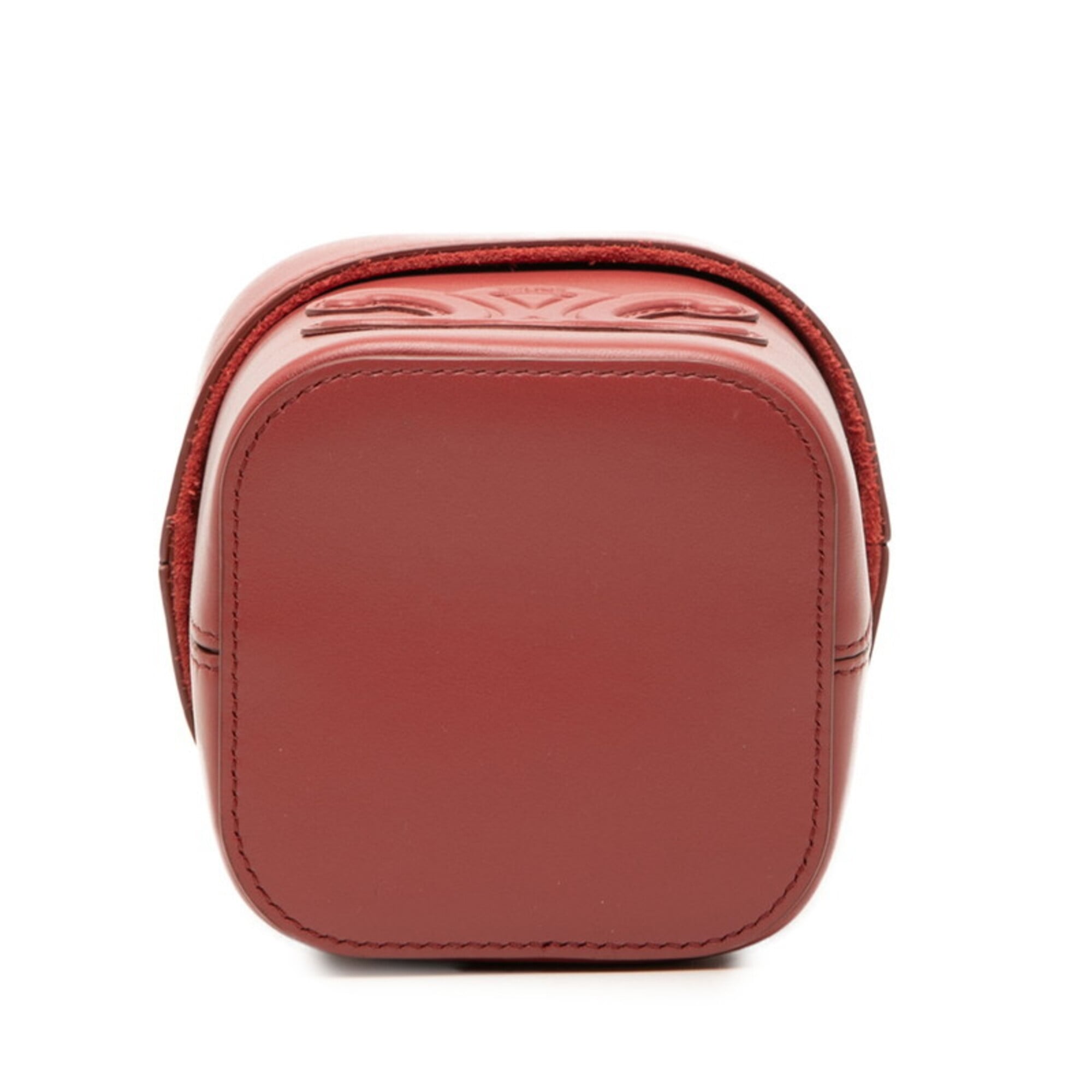 Celine Pink Leather Pochette Shoulder Bag (Pre-Owned)
