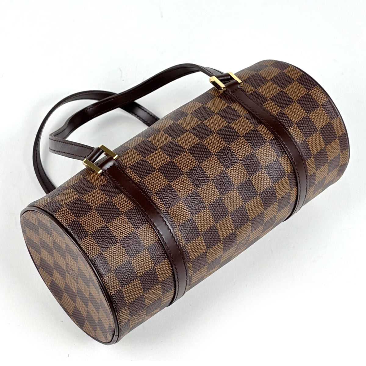 Louis Vuitton Brown Damier Canvas Damier Canvas Handbag (Pre-Owned)