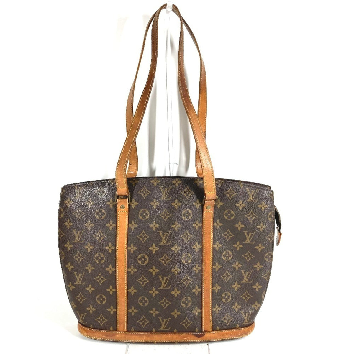Louis Vuitton Brown Monogram Canvas Shoulder Bag Tote Bag (Pre-Owned)
