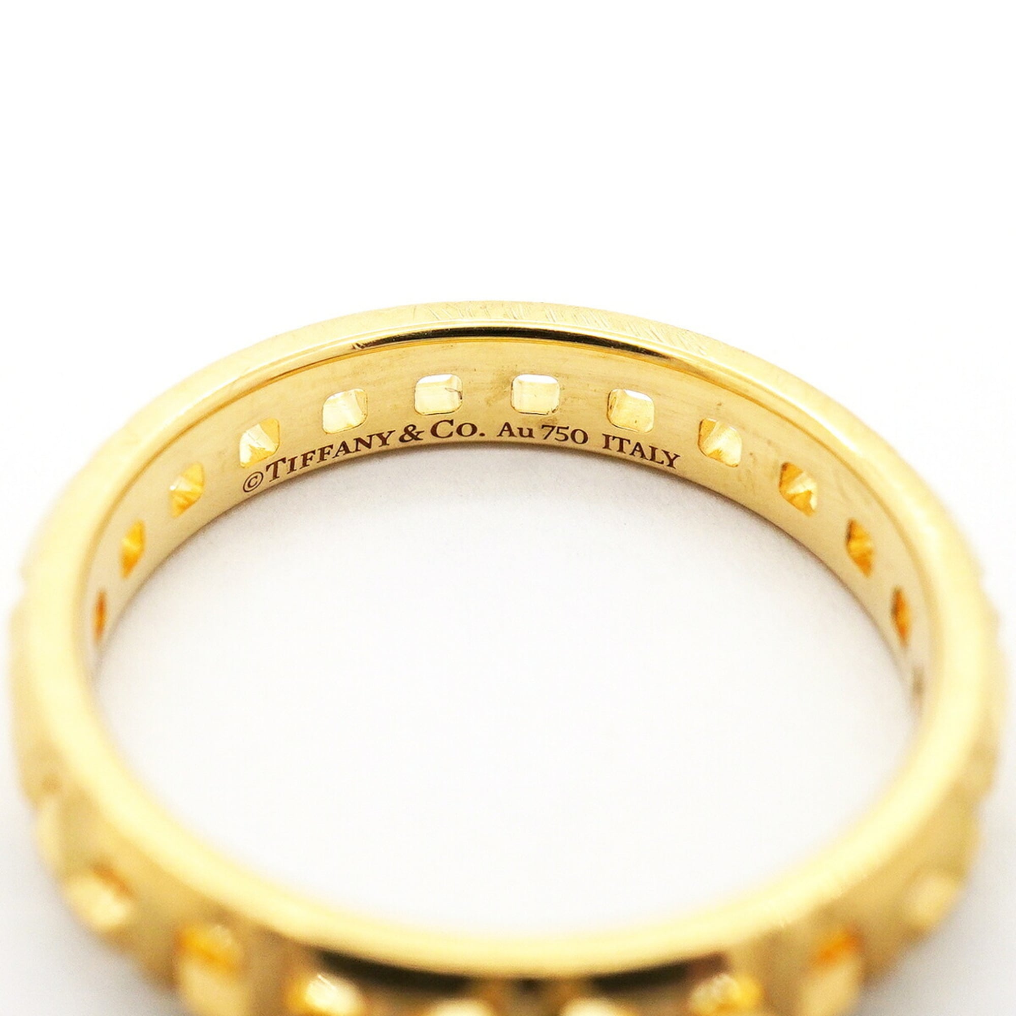 Tiffany Yellow Gold (18K) Band Ring (Pre-Owned)