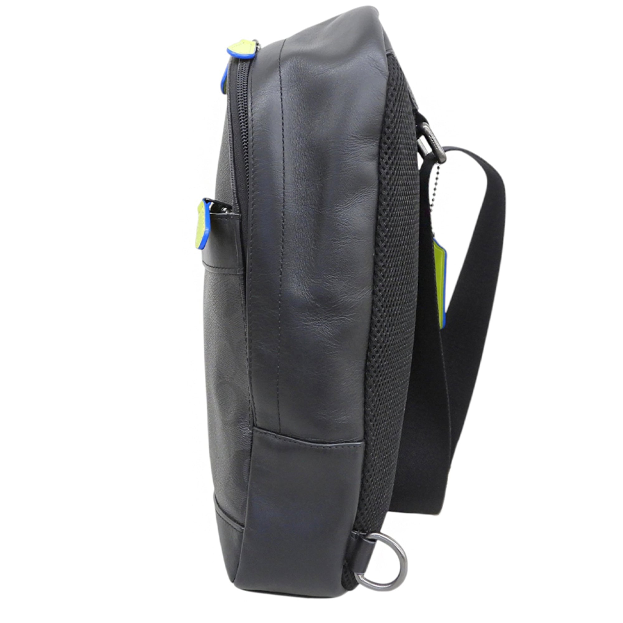 Coach Black Coated Canvas Sling Bag (Pre-Owned)