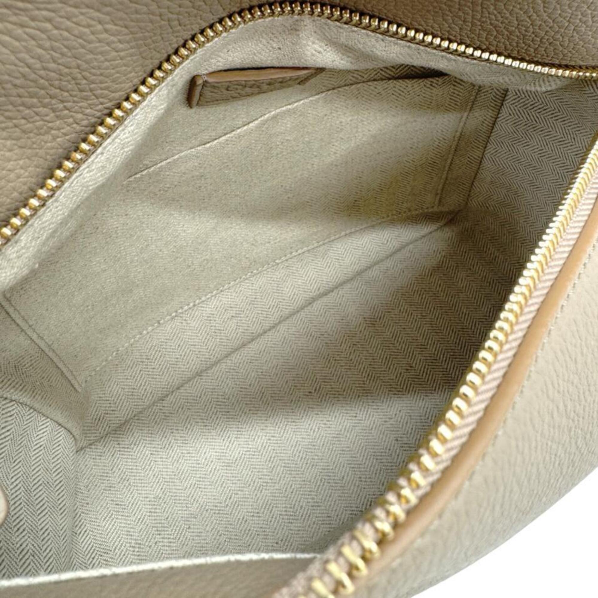 Loewe Sand Leather Handbag Shoulder Bag (Pre-Owned)