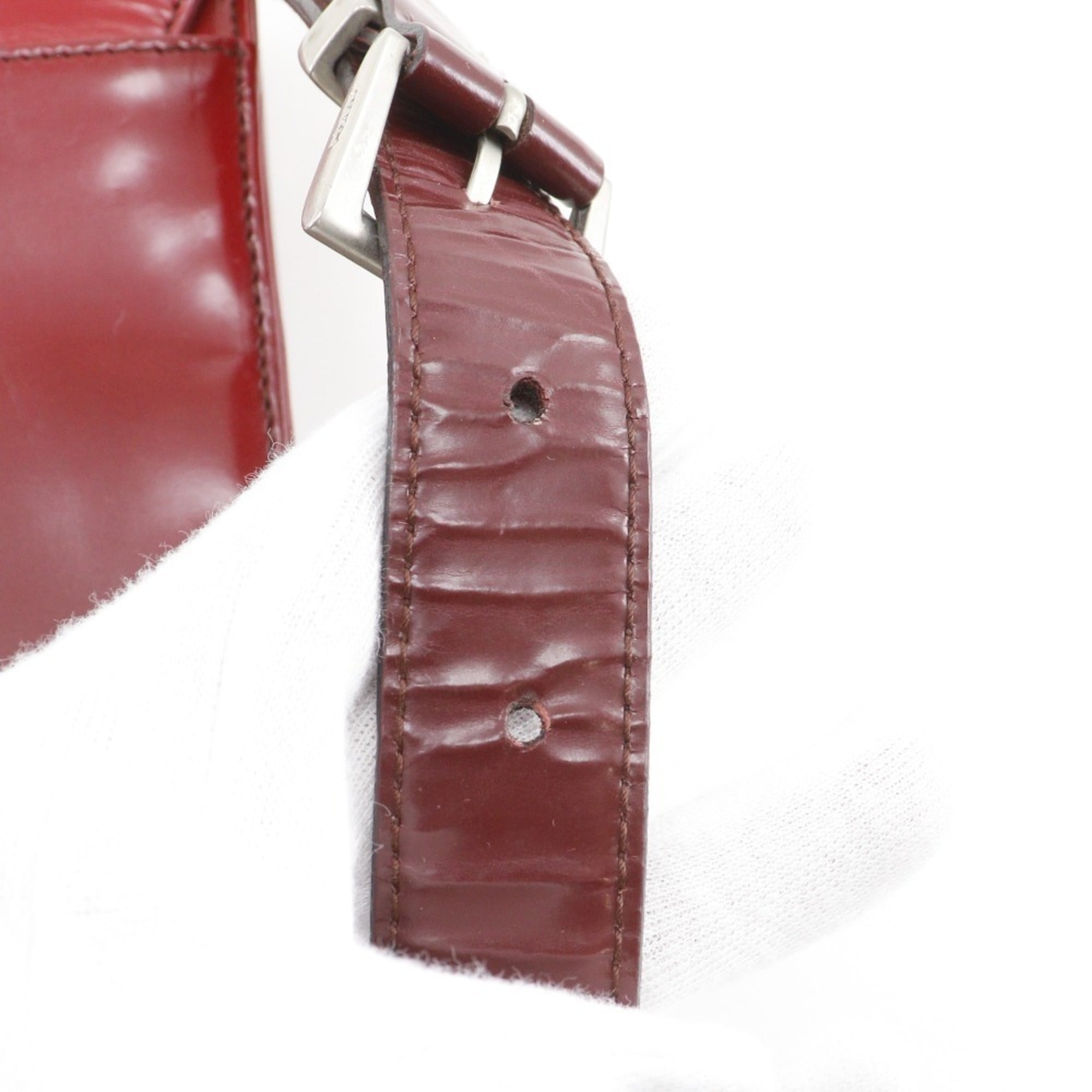 Prada Red Color Shoulder Bag (Pre-Owned)