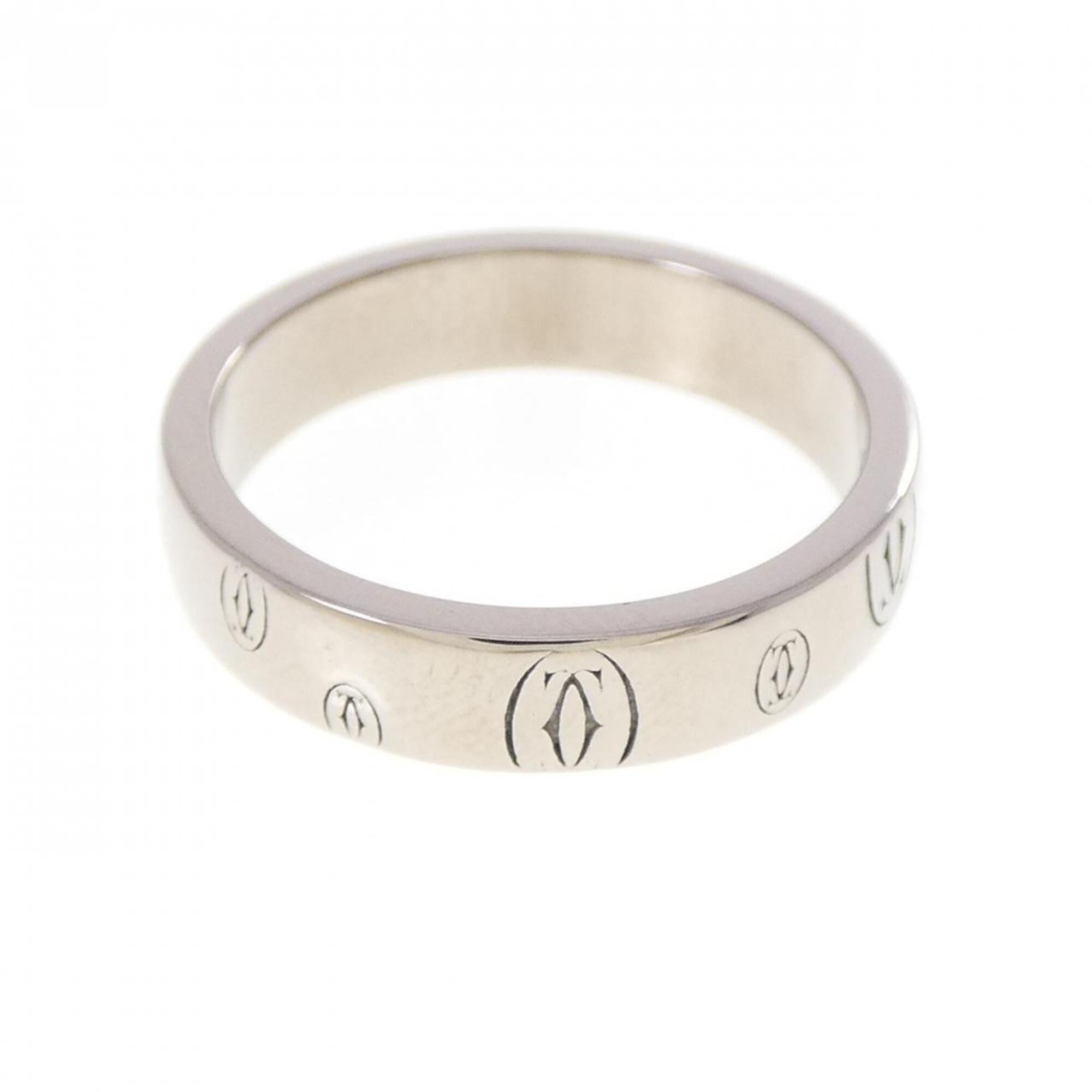 Cartier Happy Birthday White Gold (18K) Band Ring (Pre-Owned)
