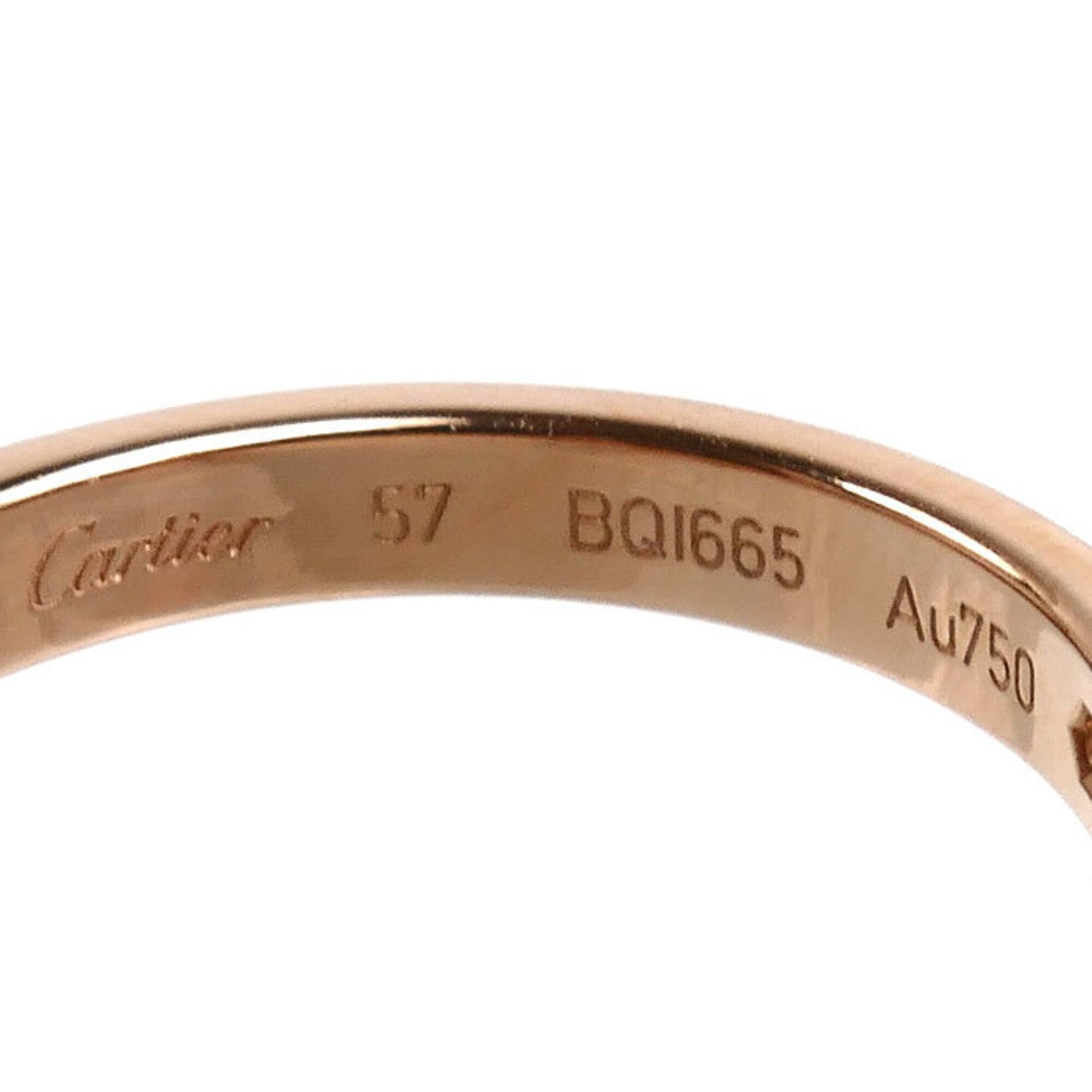 Cartier Pink Gold (18K) Band Ring (Pre-Owned)