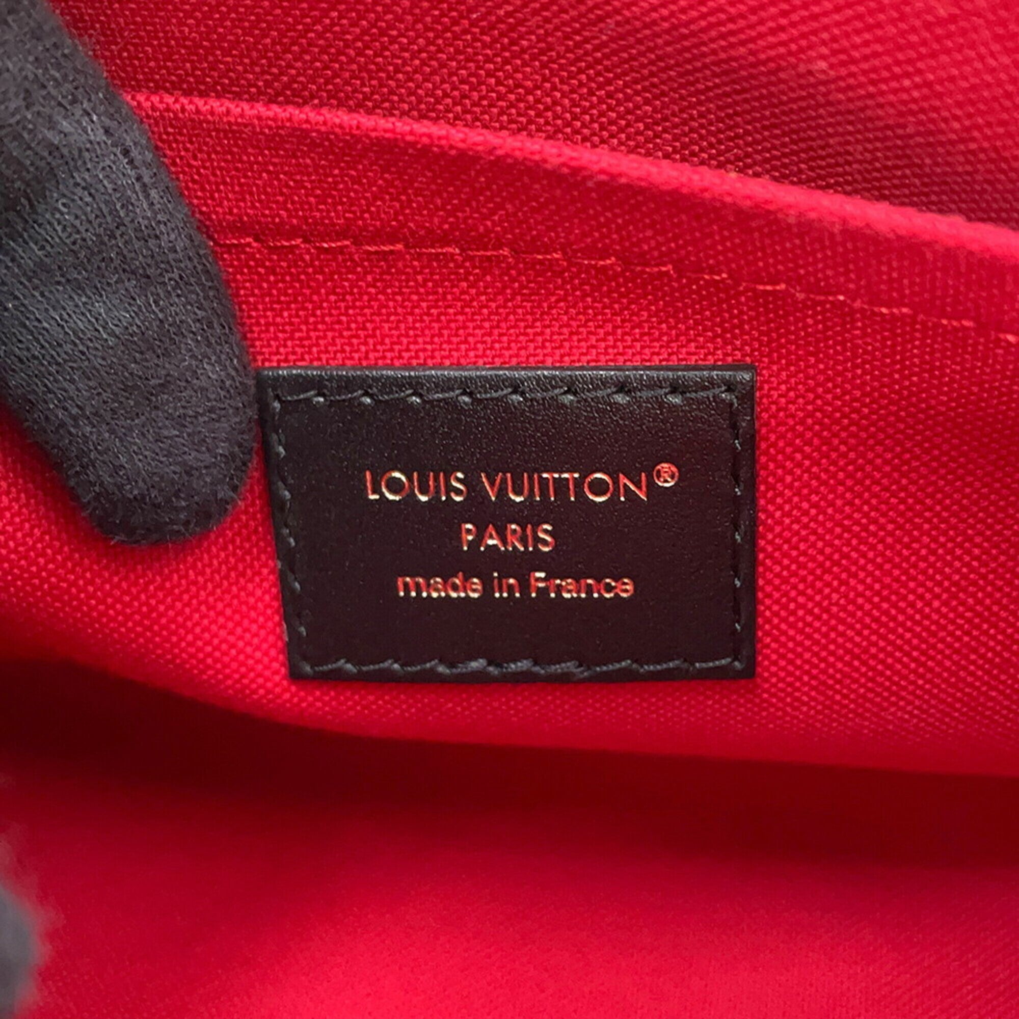 Louis Vuitton Monogram Reverse Red Color Monogram Reverse Handbag Shoulder Bag (Pre-Owned)