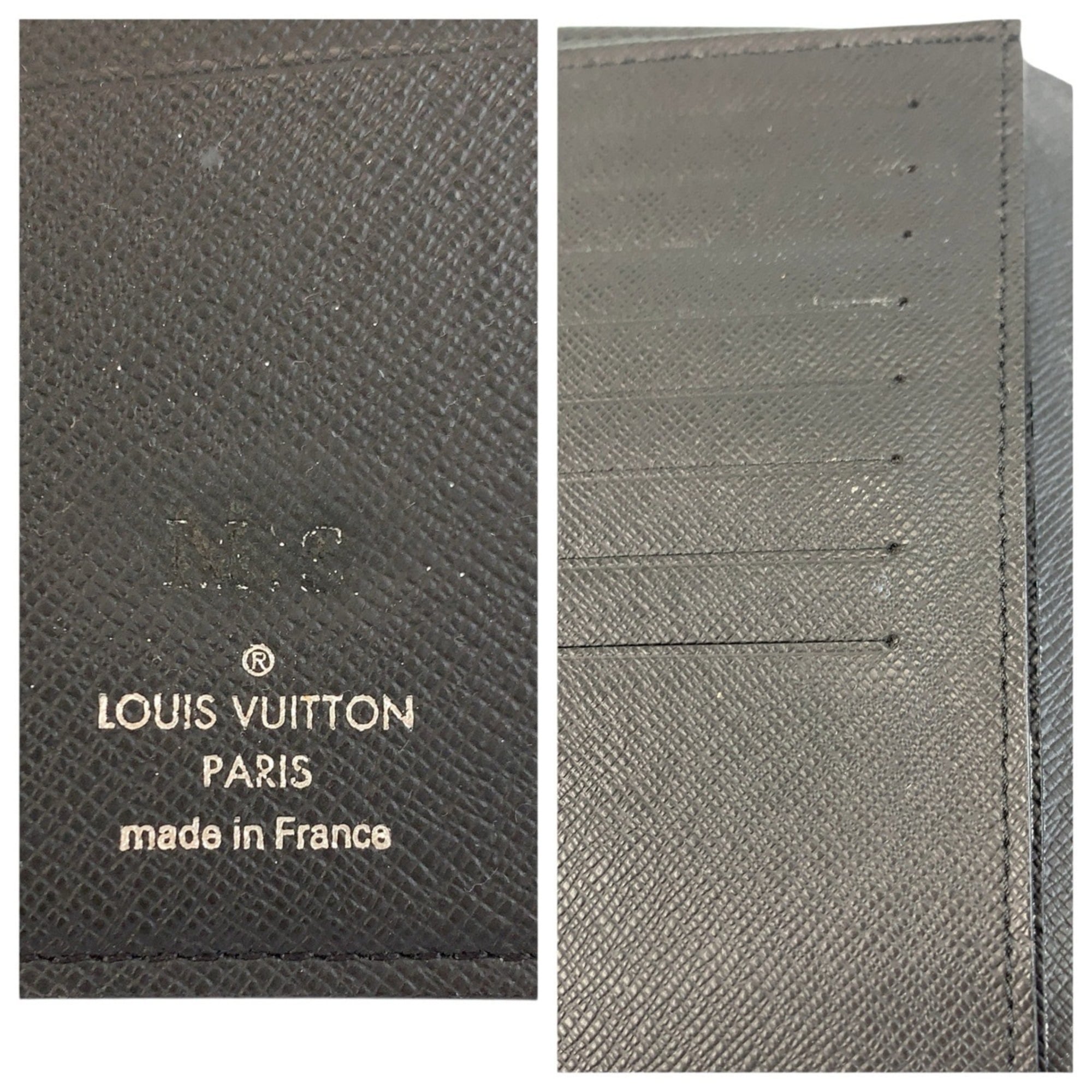 Louis Vuitton Damier Graphite Damier Graphite Long Wallet (Bi-Fold) (Pre-Owned)