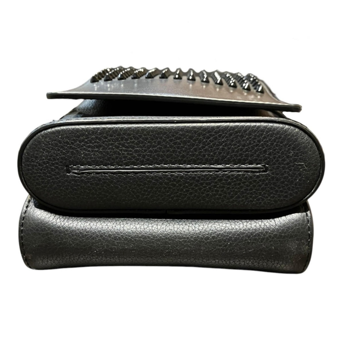 Christian Louboutin Black Leather Shoulder Bag (Pre-Owned)