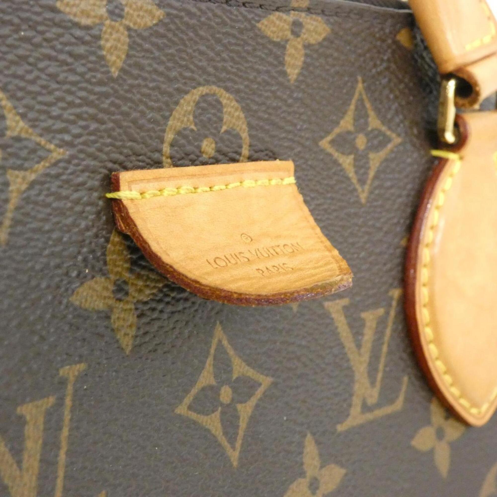 Louis Vuitton Brown Coated Canvas Handbag (Pre-Owned)