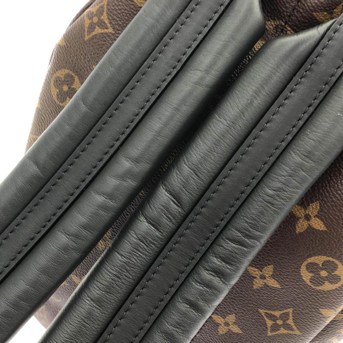 Louis Vuitton Brown Coated Canvas Backpack (Pre-Owned)