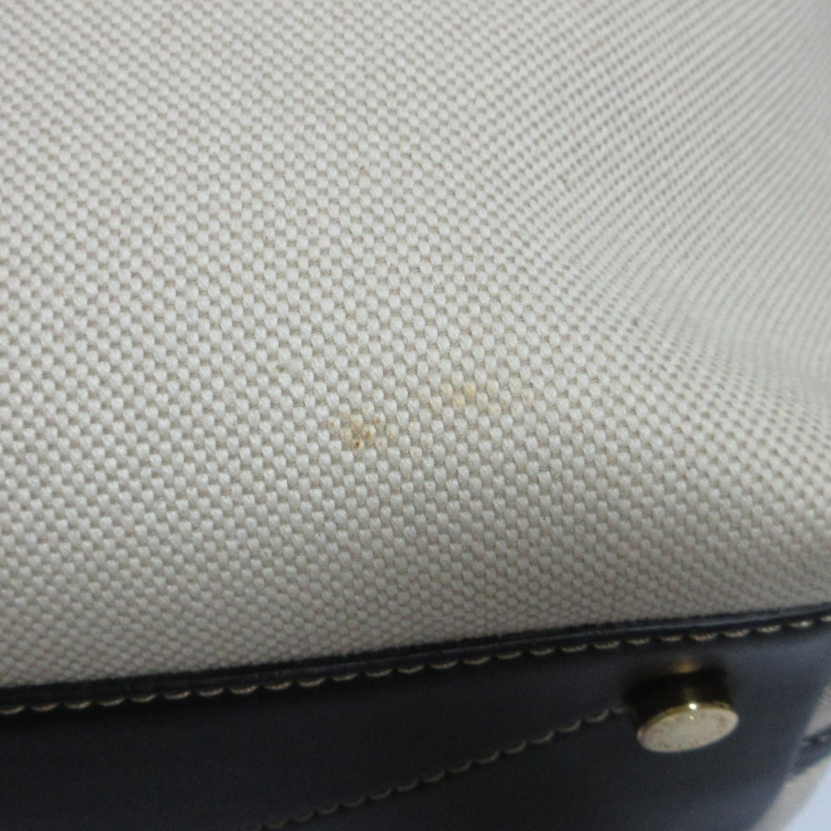Stella Mccartney Beige Black Tote Bag (Pre-Owned)