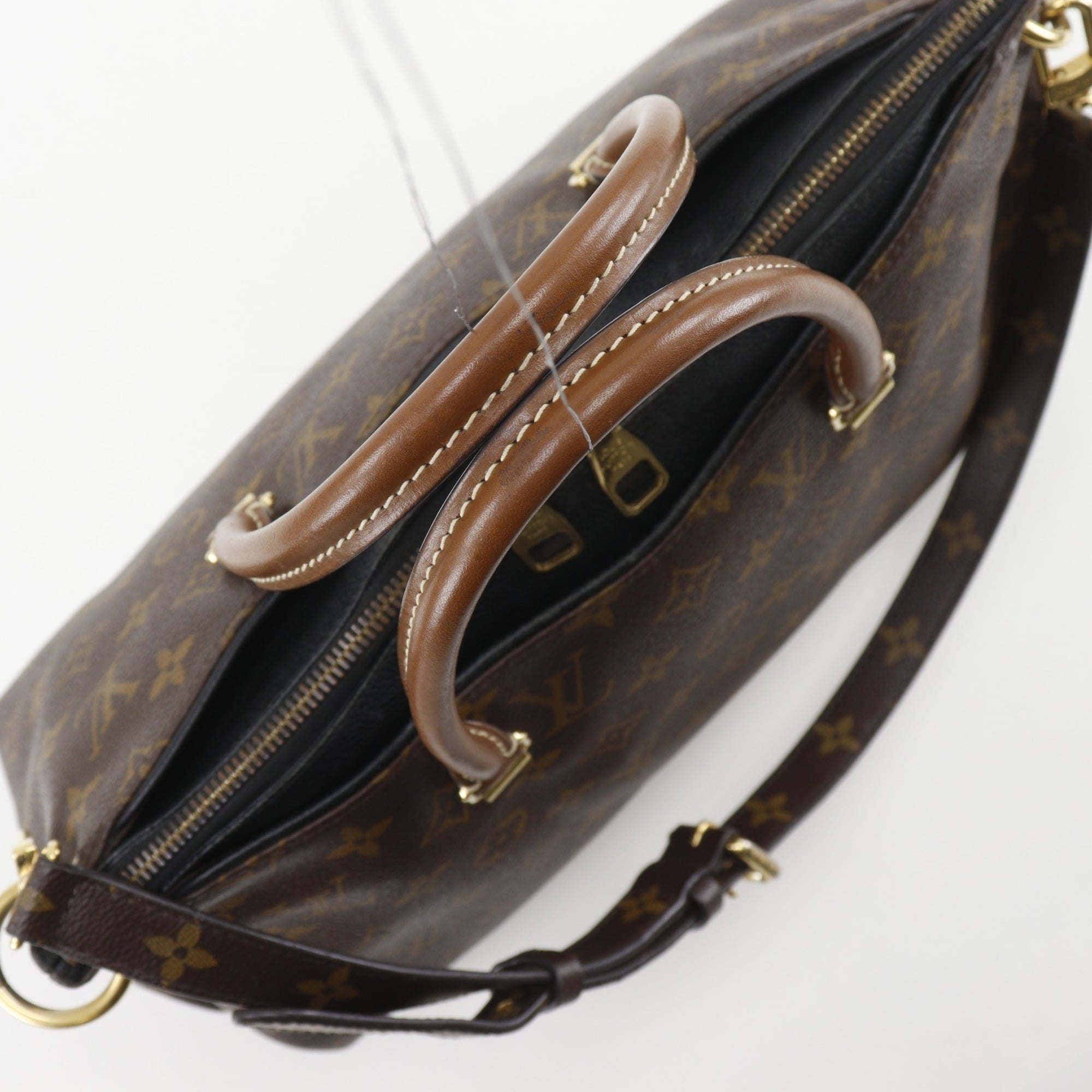 Louis Vuitton Black Brown Monogram Noir Monogram Handbag (Pre-Owned)