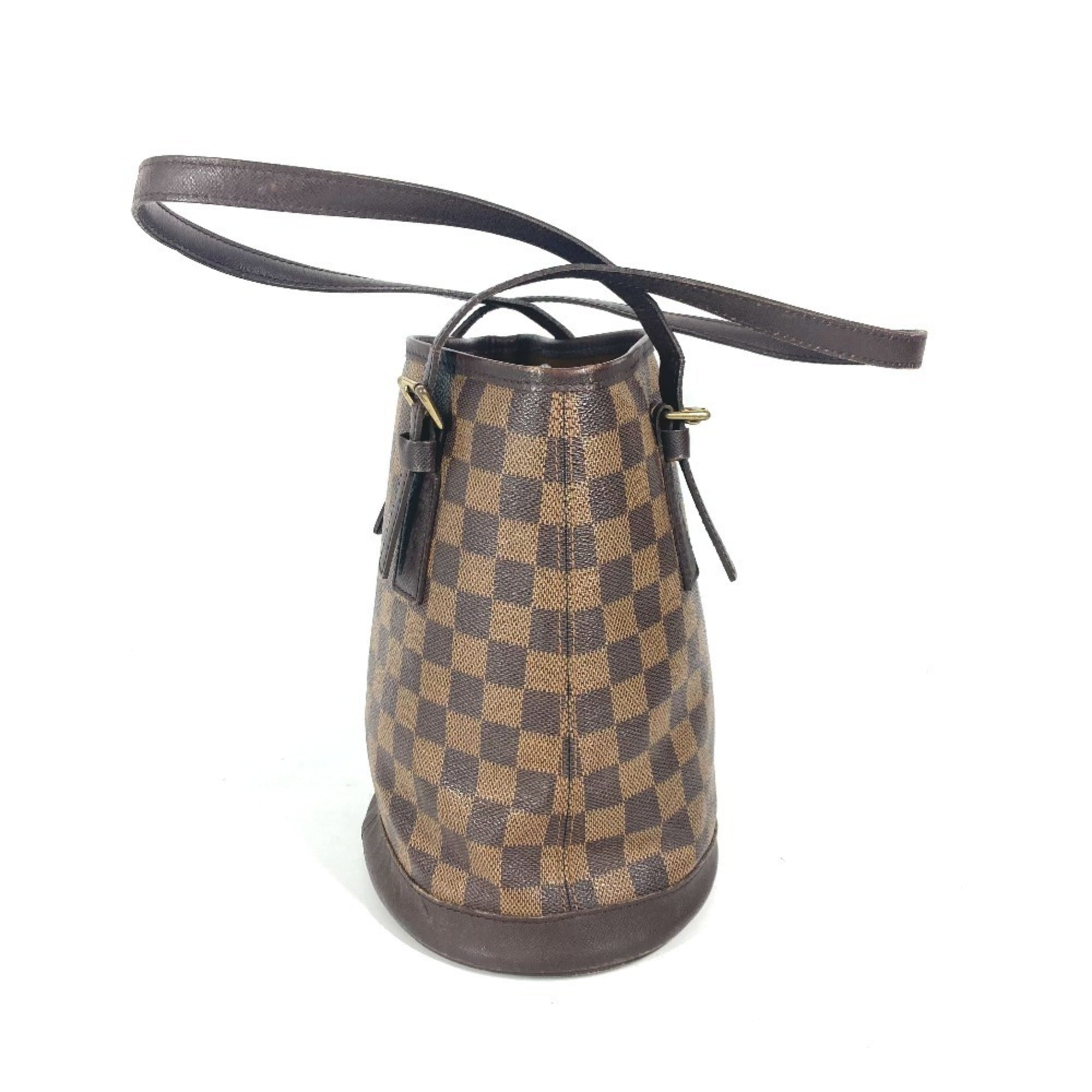 Louis Vuitton Brown Damier Canvas Ebene Damier Canvas Shoulder Bag Tote Bag (Pre-Owned)