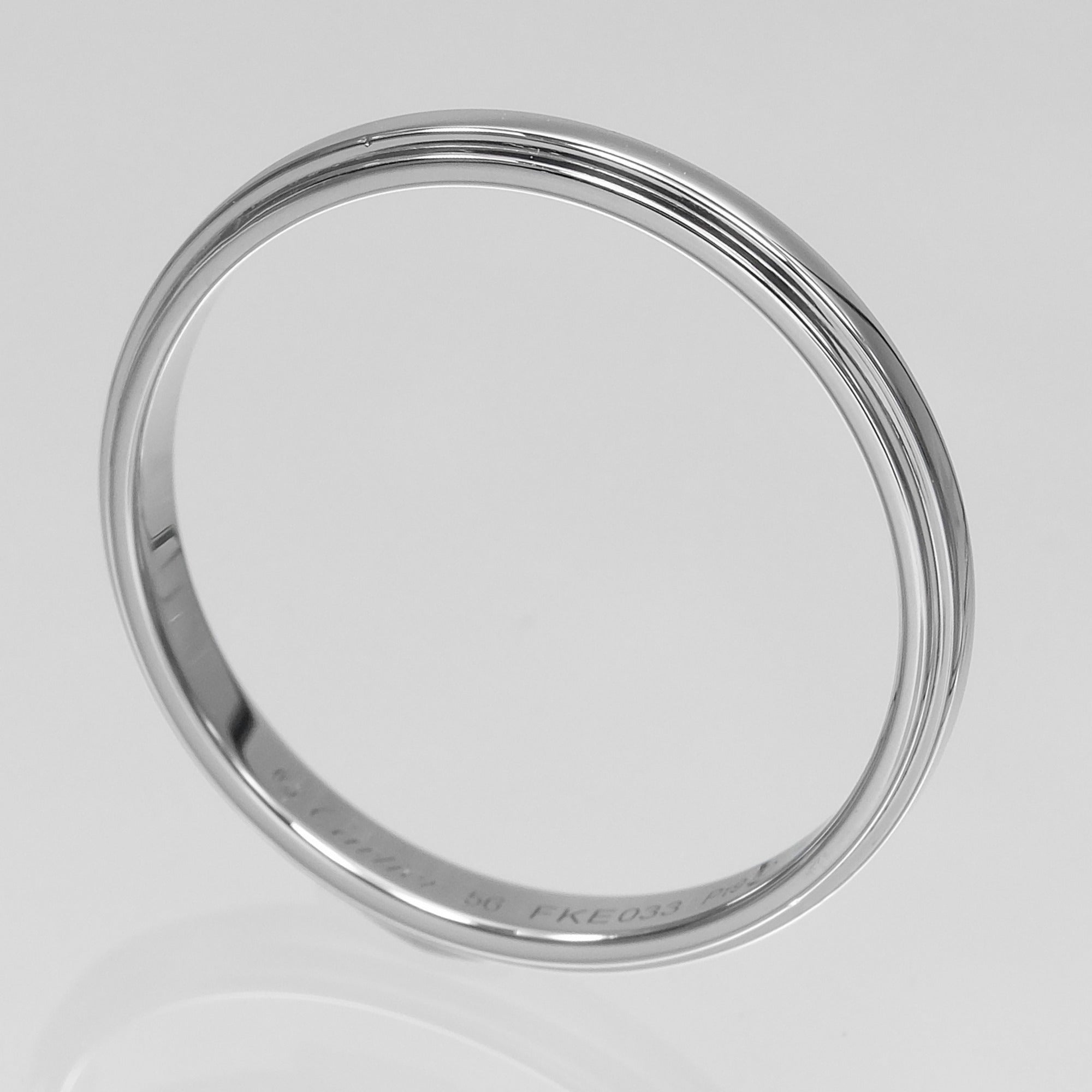 Cartier Platinum 950 Band Ring (Pre-Owned)