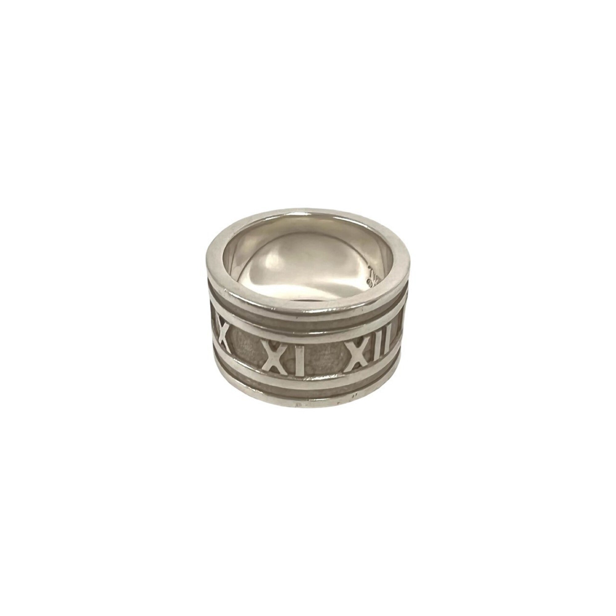 Tiffany Silver Silver 925 Band Ring (Pre-Owned)
