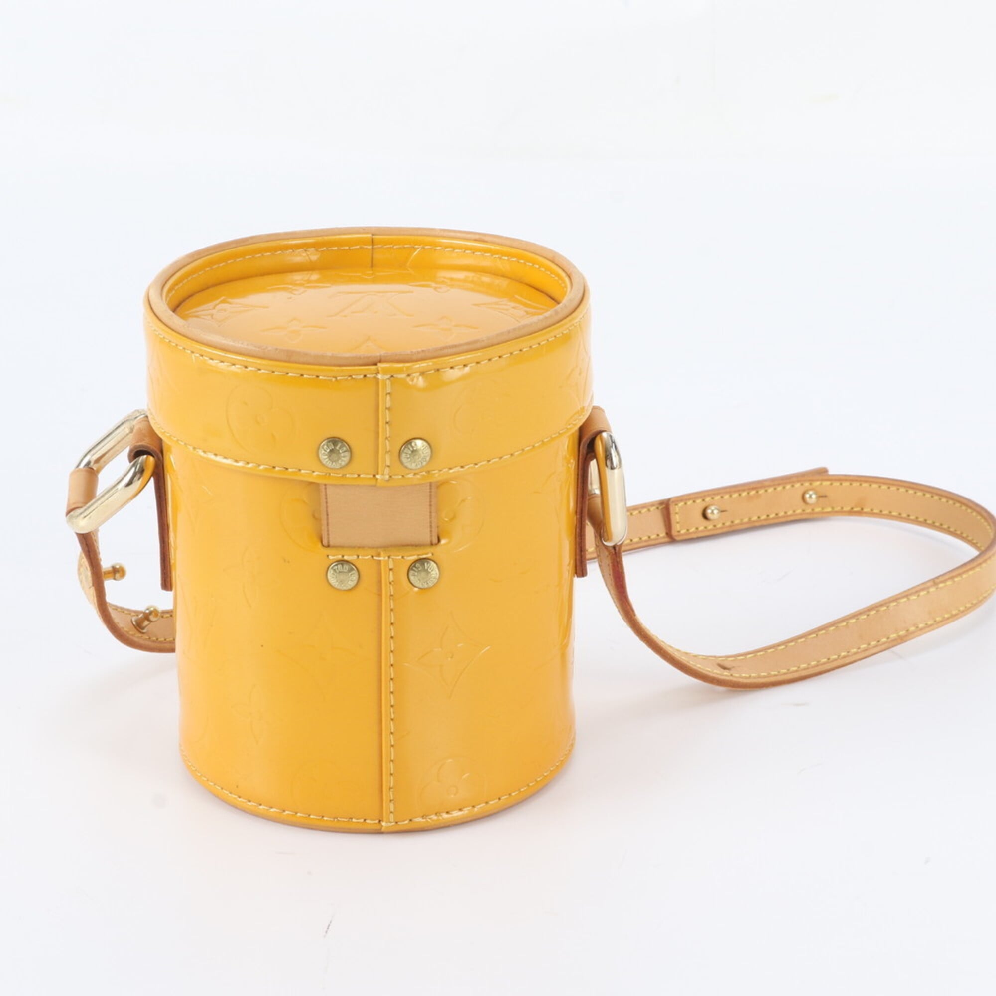 Louis Vuitton Jaune Leather Shoulder Bag (Pre-Owned)