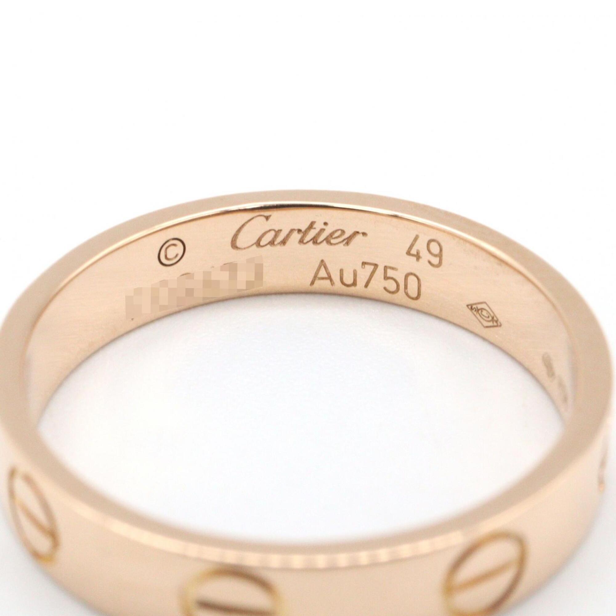 Cartier Pink Gold Pink Gold (18K) Band Ring (Pre-Owned)