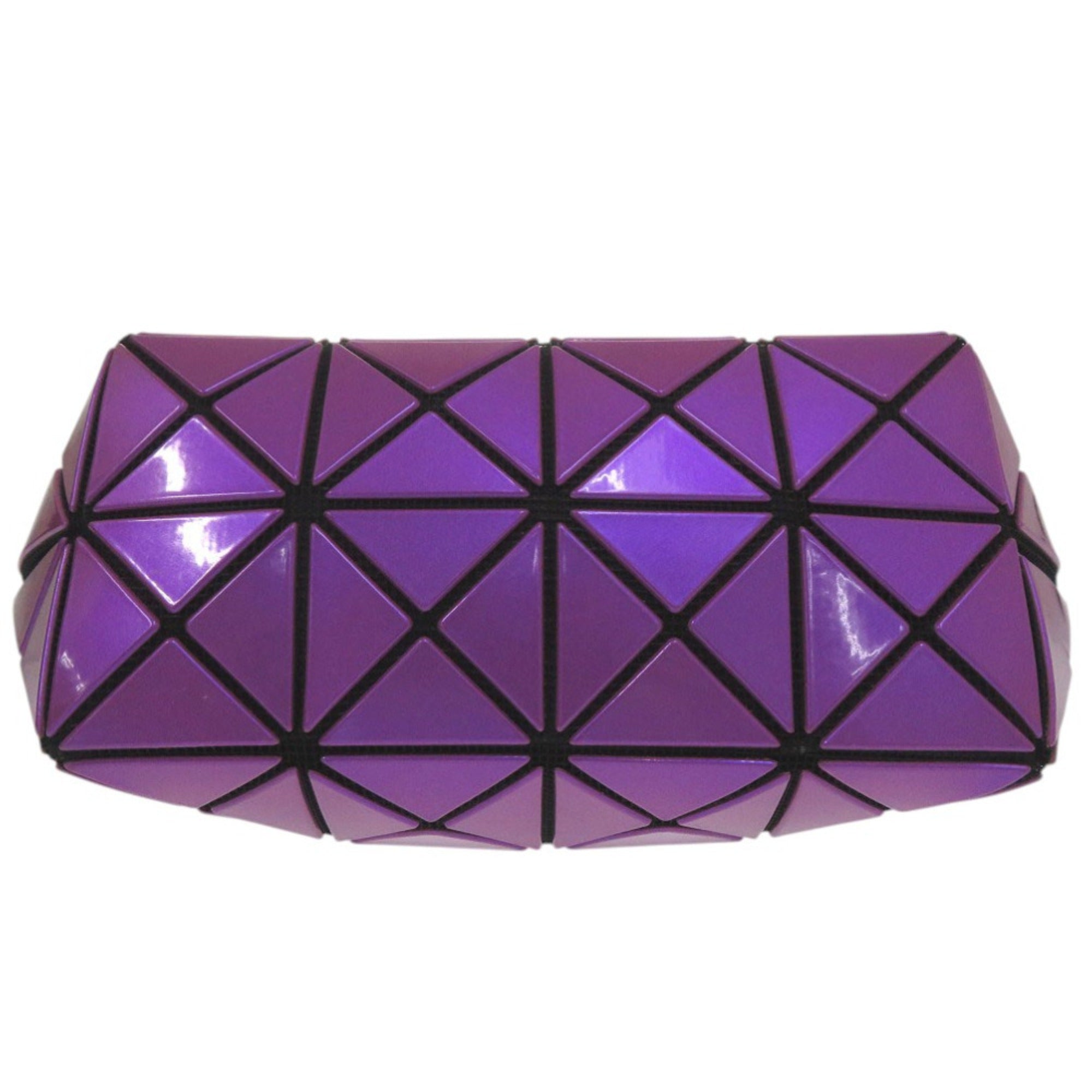 Issey Miyake Purple Pvc Pouch (Pre-Owned)
