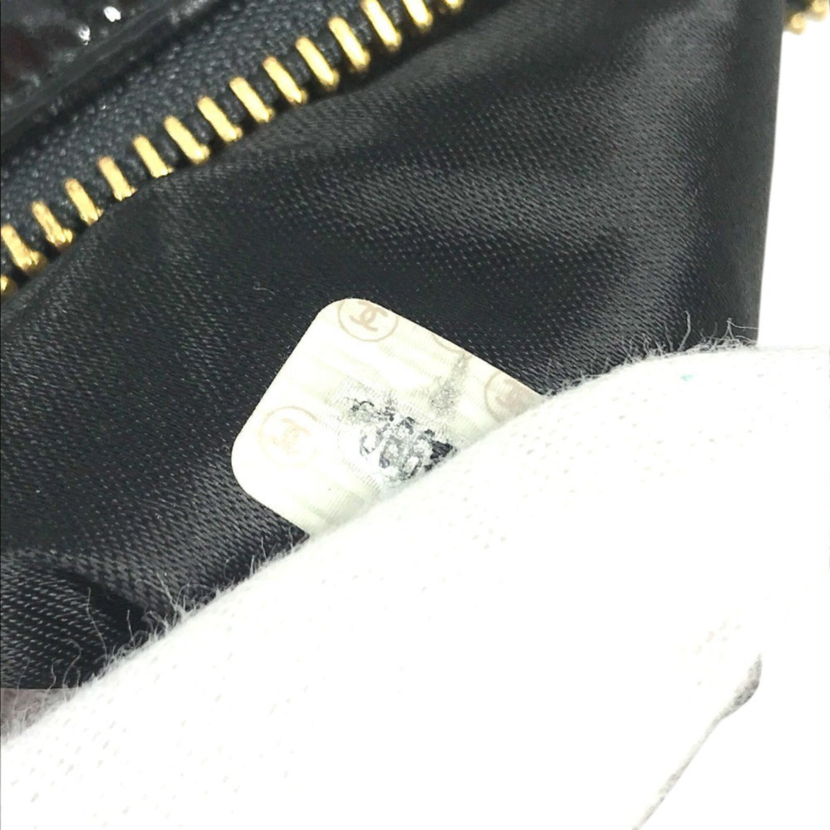 Chanel Black Leather Shoulder Bag Tote Bag (Pre-Owned)
