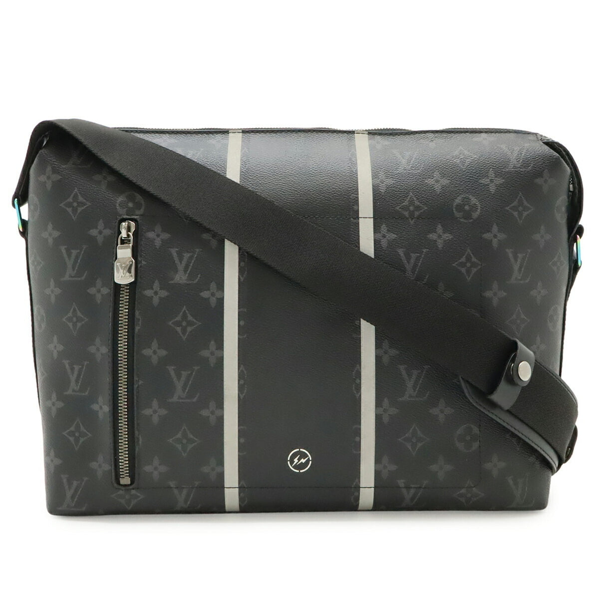 Louis Vuitton Monogram Eclipse Canvas Messenger Bag Shoulder Bag (Pre-Owned)