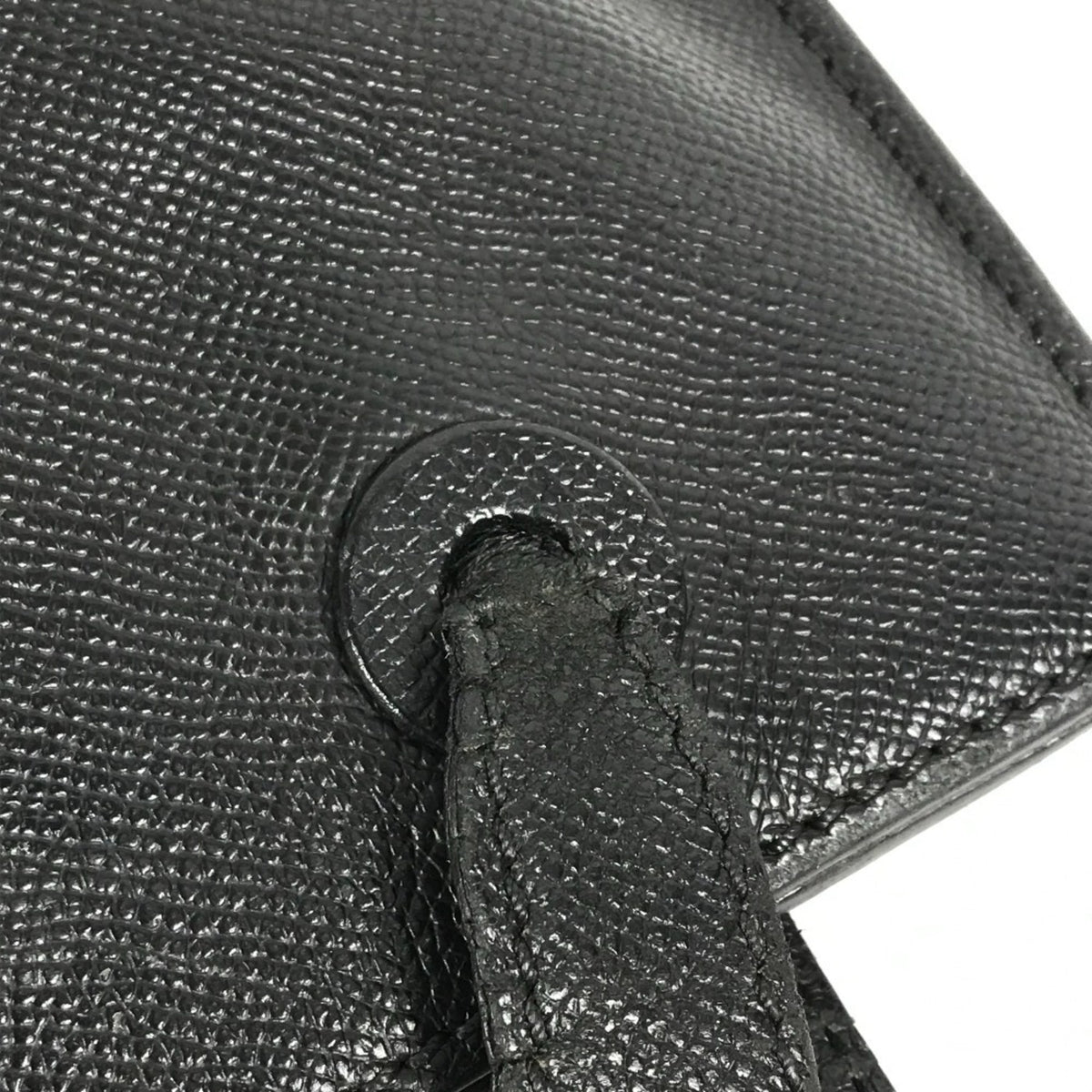 Chanel Black Grained Calfskin Shoulder Bag Tote Bag (Pre-Owned)