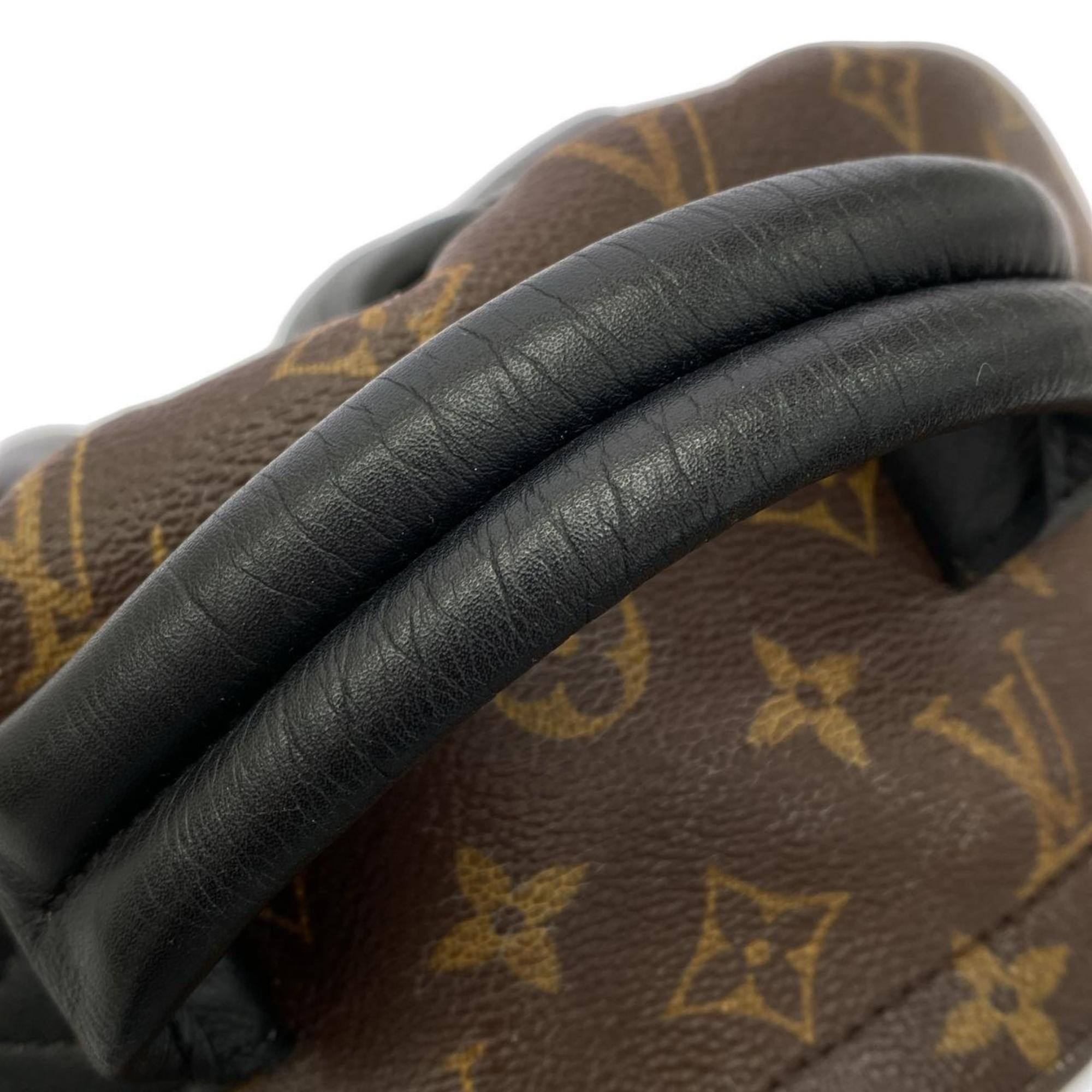 Louis Vuitton Brown Coated Canvas Backpack (Pre-Owned)