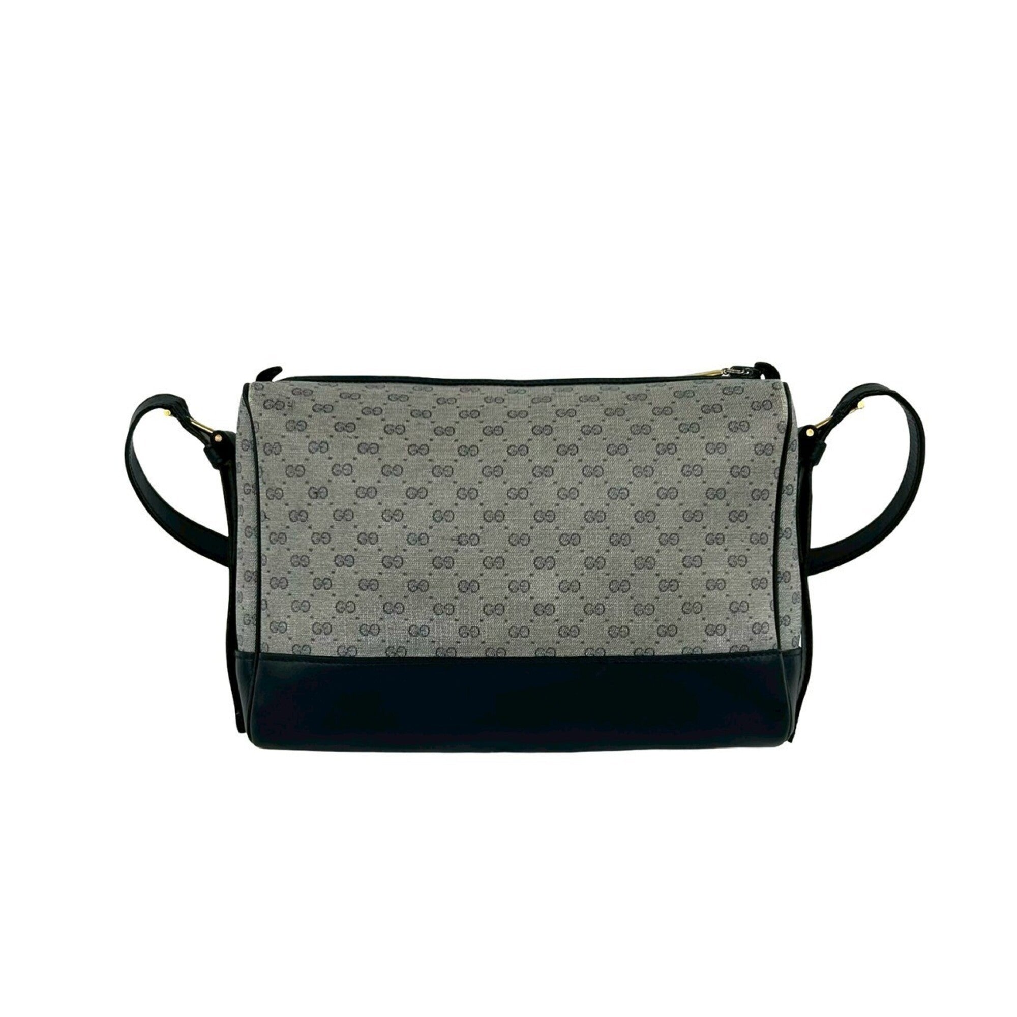 Gucci Navy Pvc Leather Pochette Shoulder Bag (Pre-Owned)
