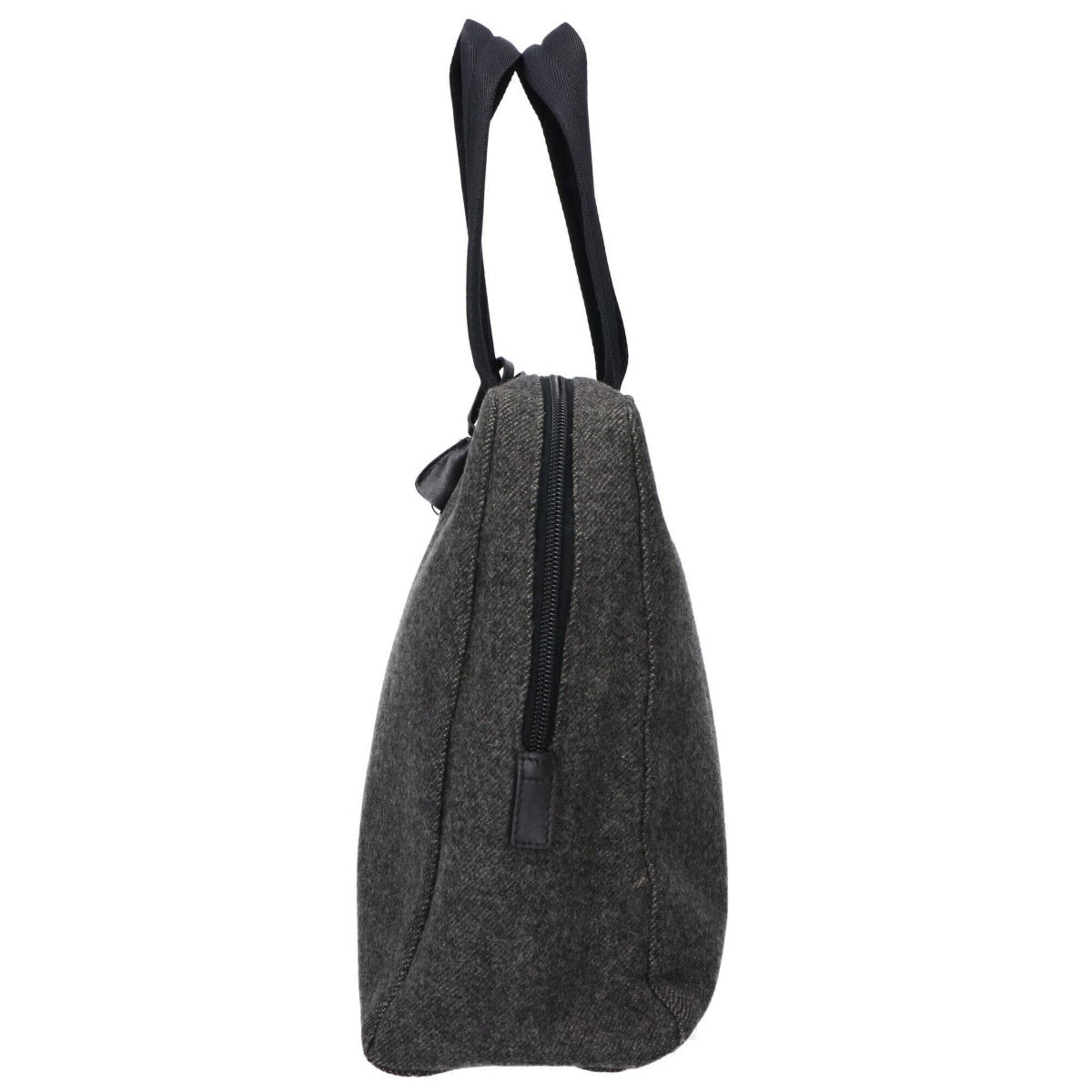 Prada Felt Handbag (Pre-Owned)