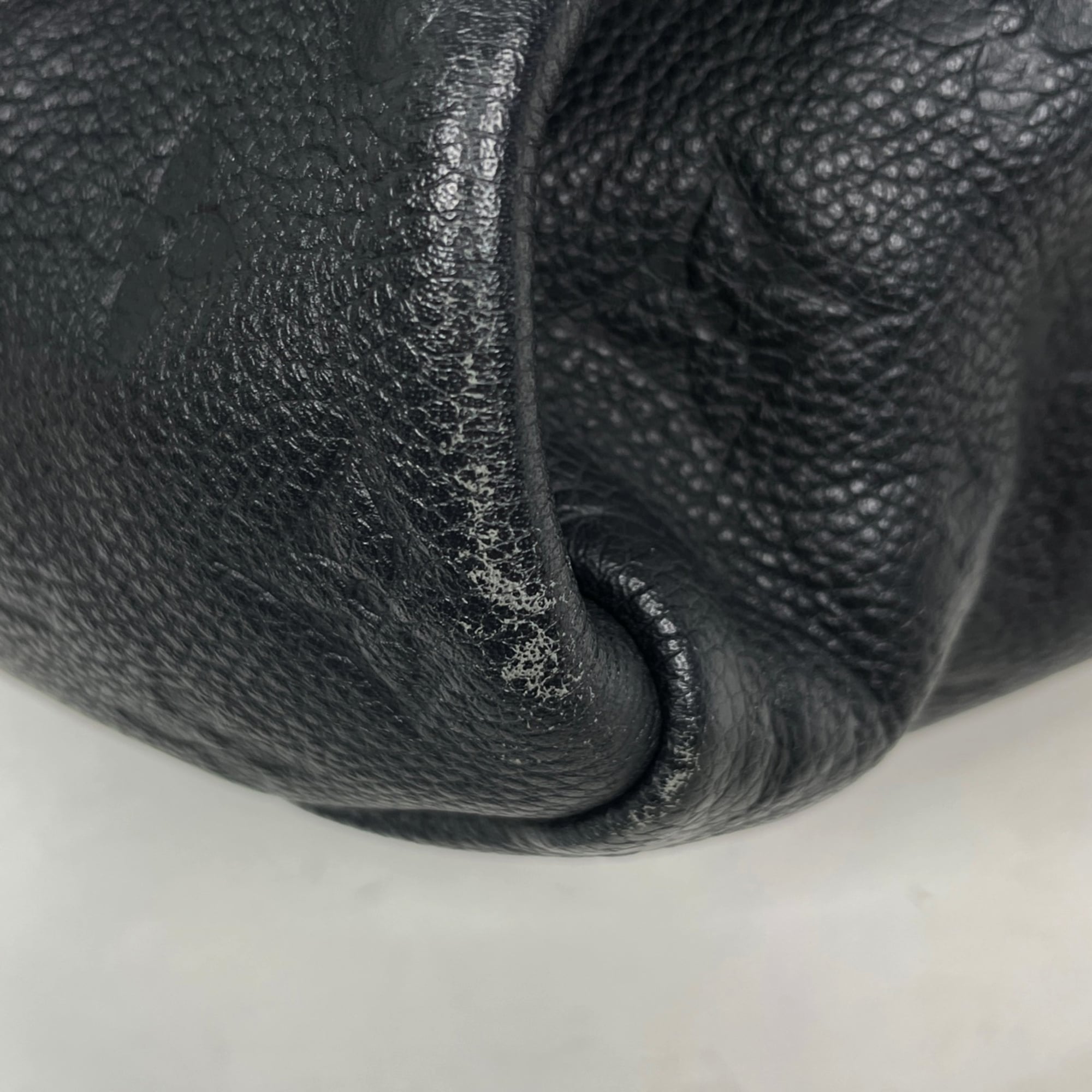 Louis Vuitton Black Noir Monogram Empreinte Shoulder Bag (Pre-Owned)