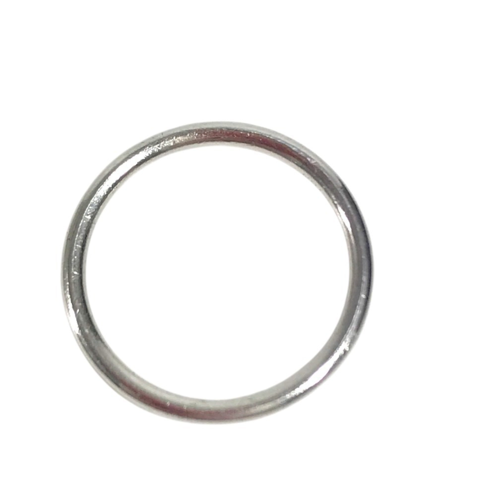 Tiffany Silver Platinum 950 Band Ring (Pre-Owned)