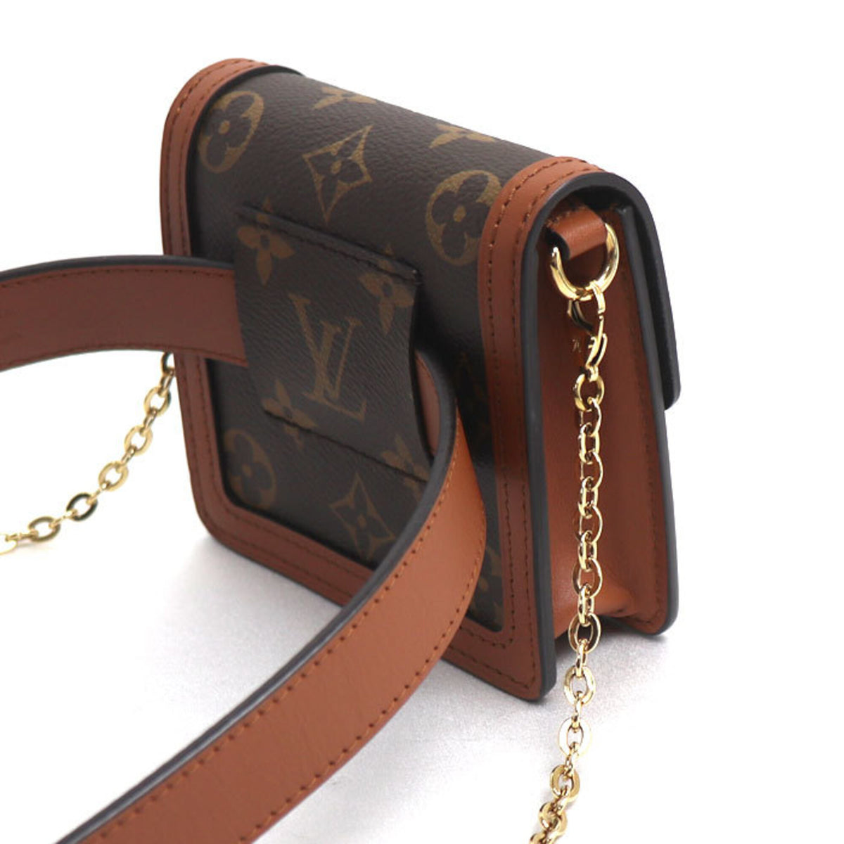 Louis Vuitton Brown Monogram Reverse Shoulder Bag (Pre-Owned)