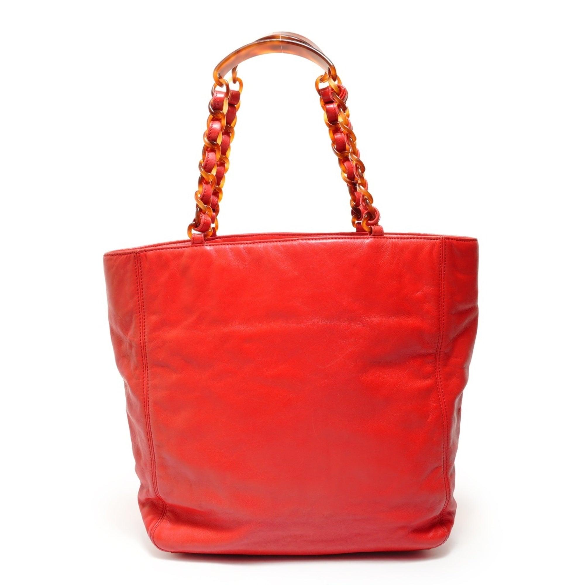 Chanel Red Color Tote Bag (Pre-Owned)