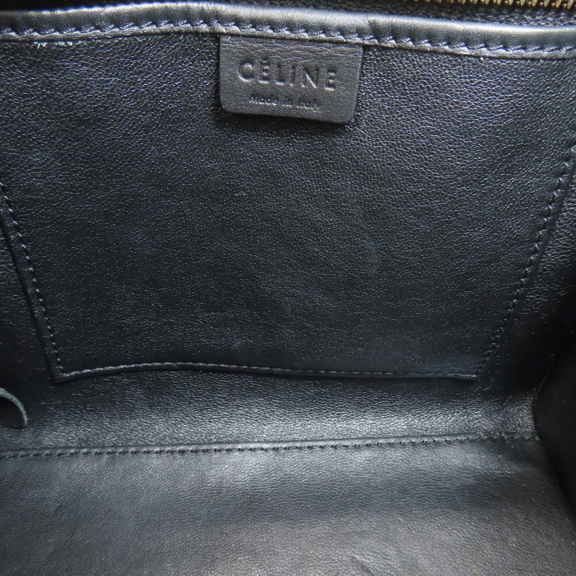 Celine Black Leather Handbag (Pre-Owned)