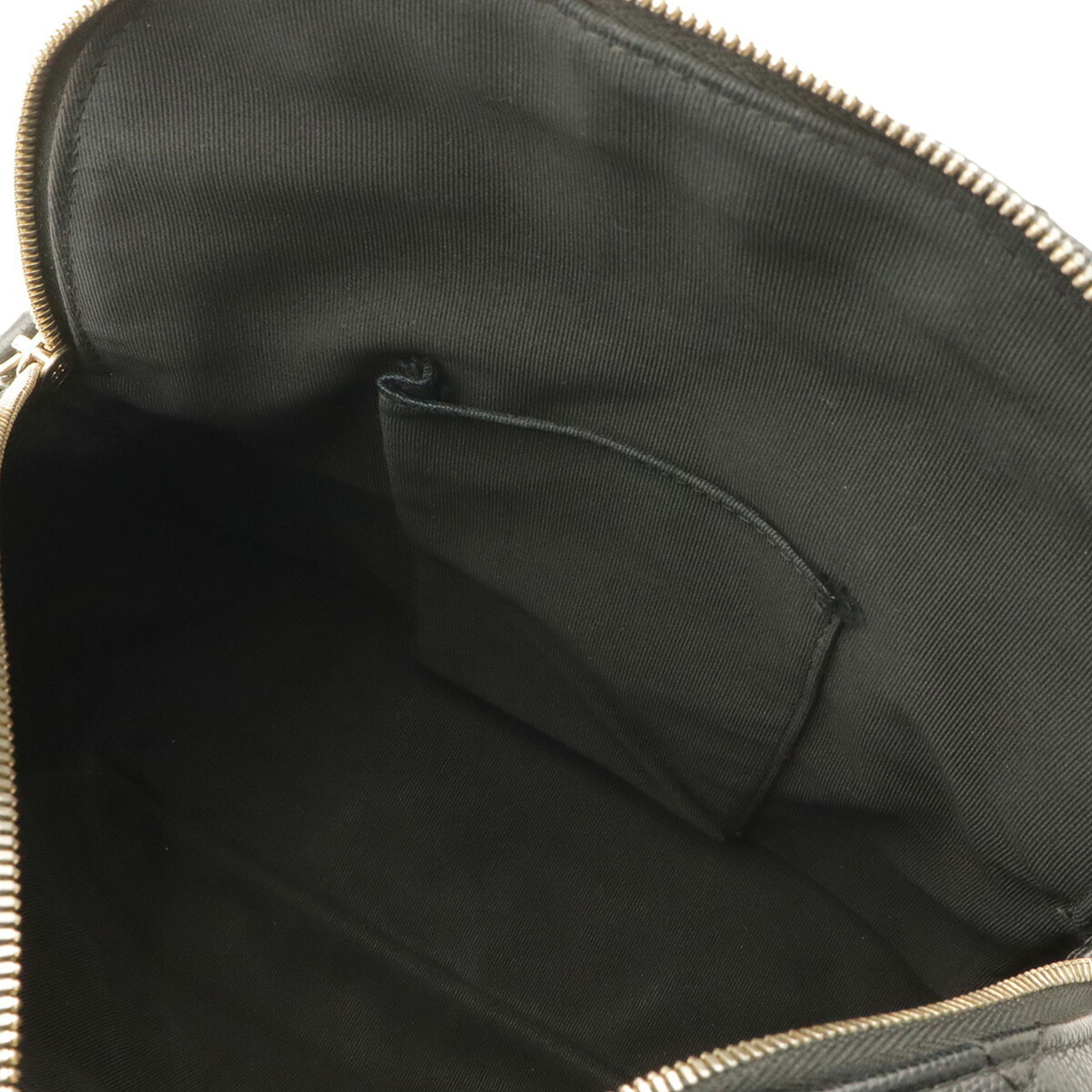 Chanel Matelasse Black Grained Calfskin Backpack (Pre-Owned)