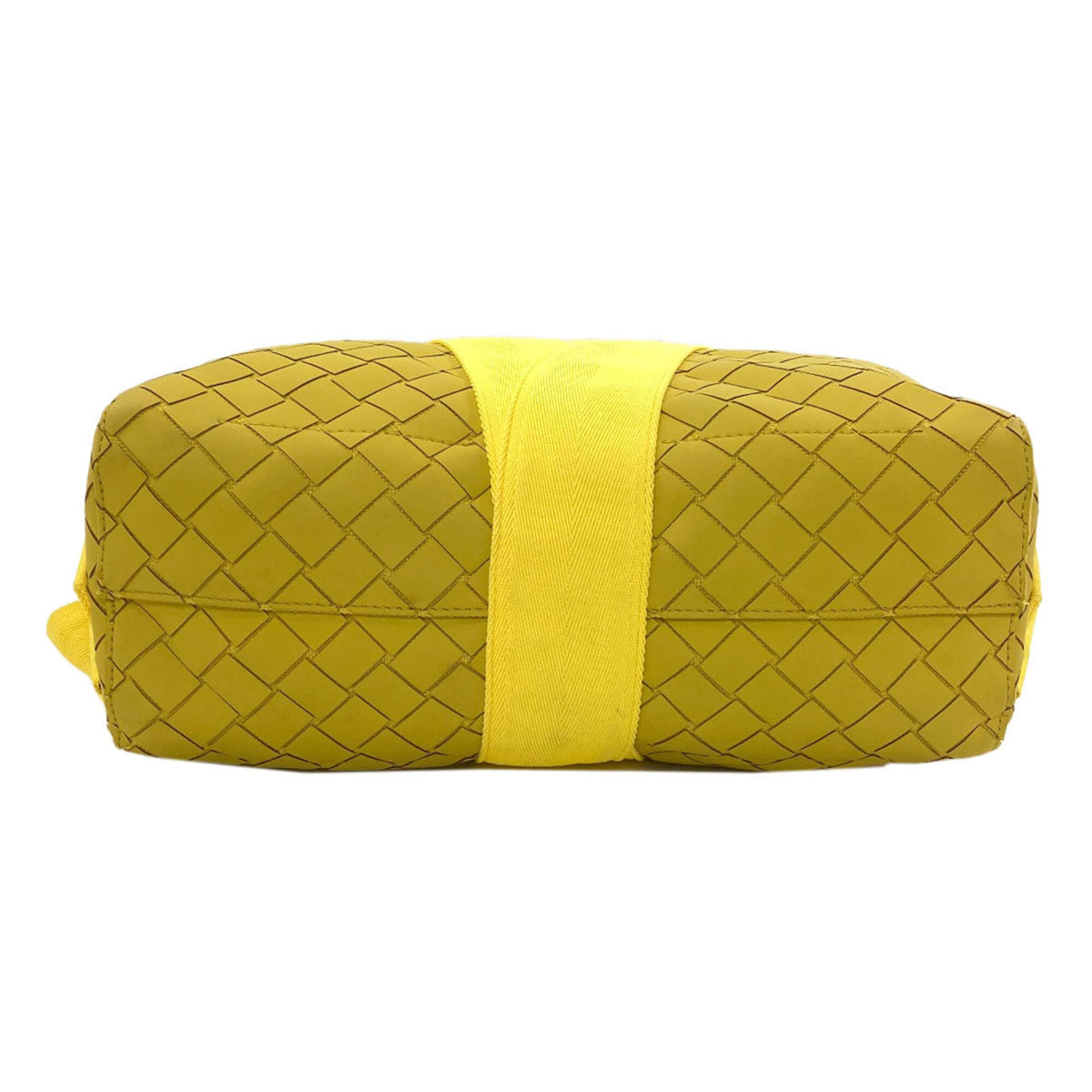 Bottega Veneta Yellow Rubber Backpack (Pre-Owned)