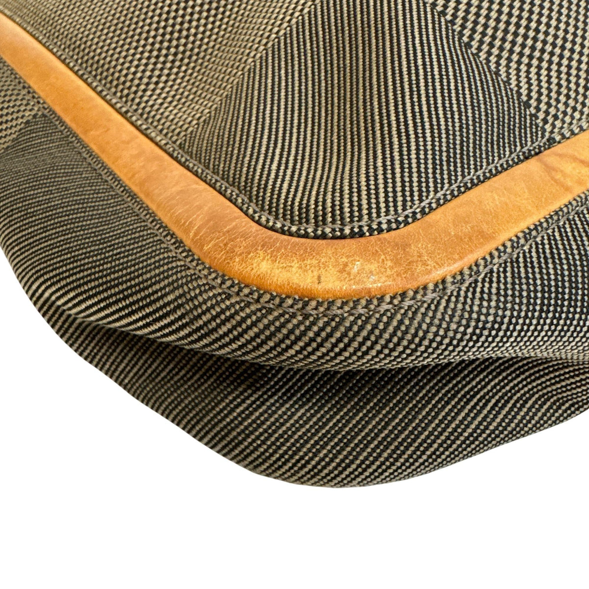 Louis Vuitton Damier Geant Green Khaki Canvas Shoulder Bag (Pre-Owned)
