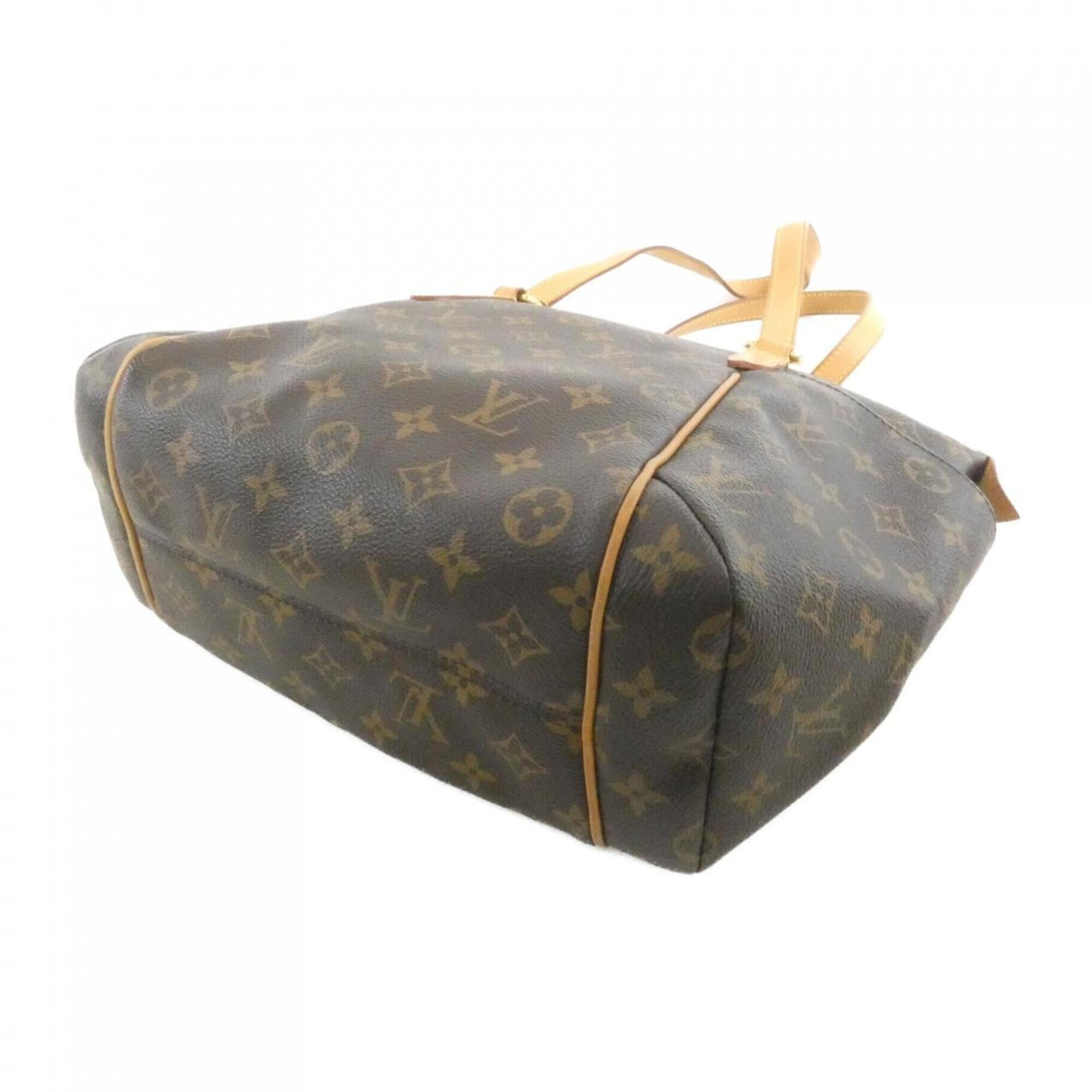 Louis Vuitton Marron Coated Canvas Handbag (Pre-Owned)