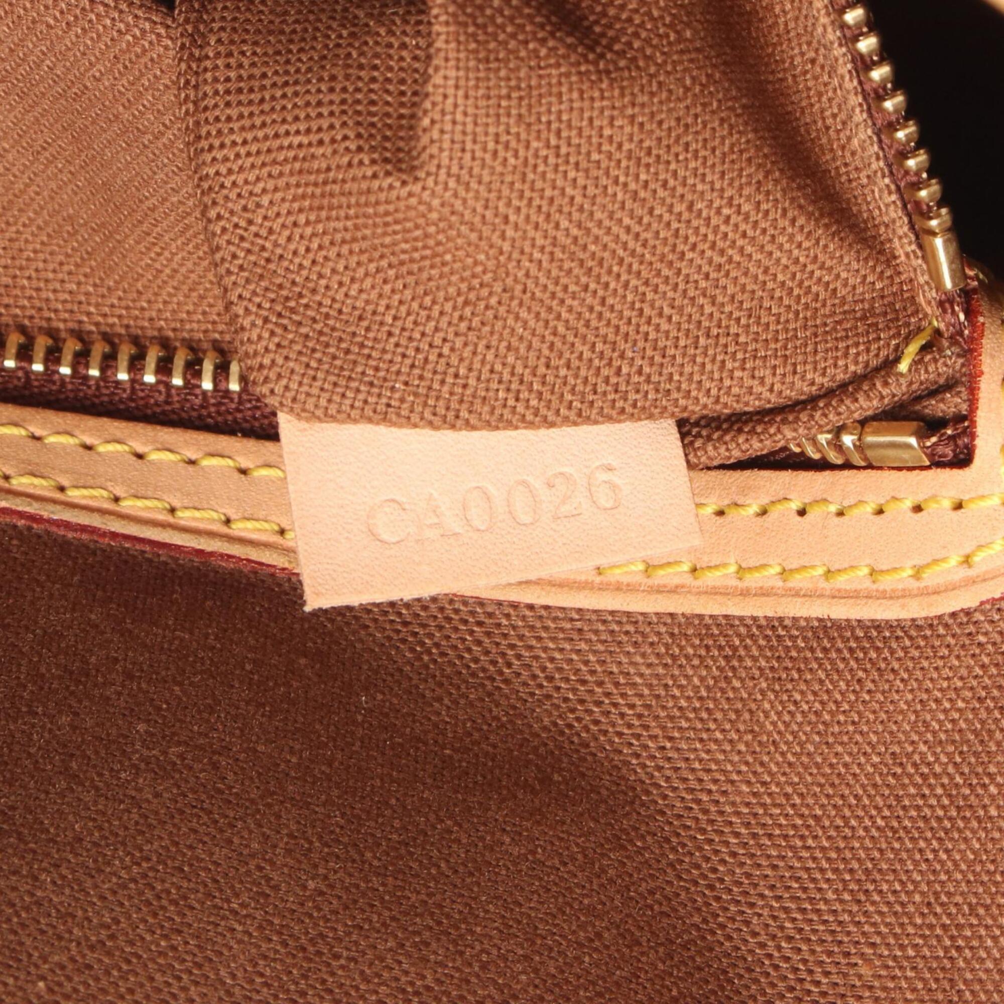 Louis Vuitton Brown Monogram Pvc Coated Canvas Leather Shoulder Bag (Pre-Owned)