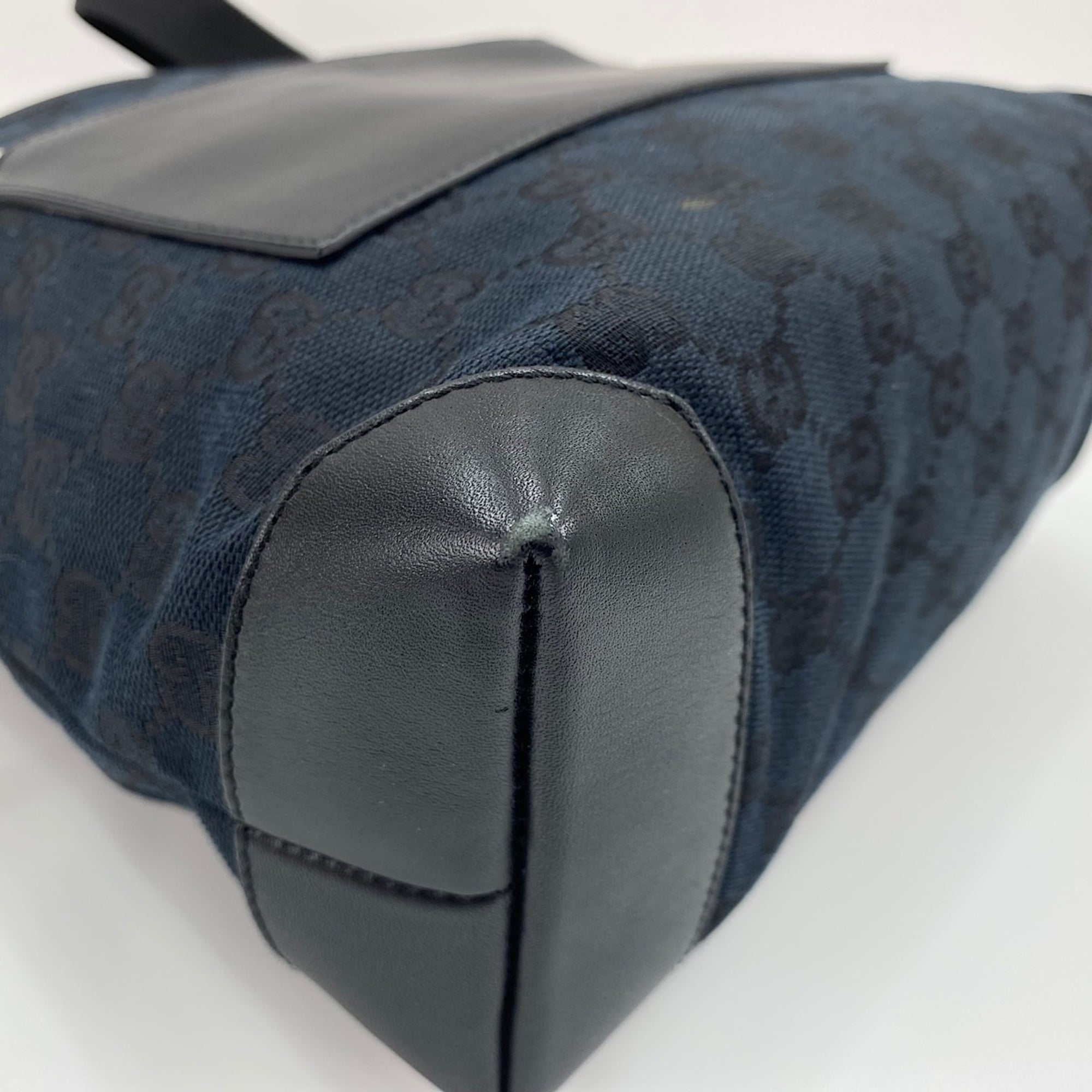 Gucci Navy Tote Bag (Pre-Owned)