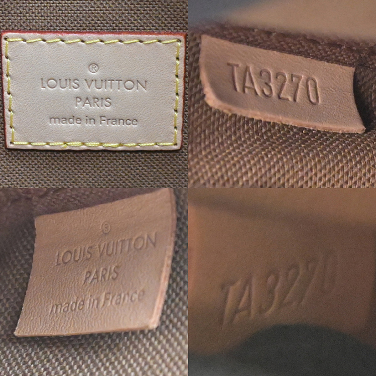 Louis Vuitton Brown Khaki Monogram Pochette Pouch (Pre-Owned)