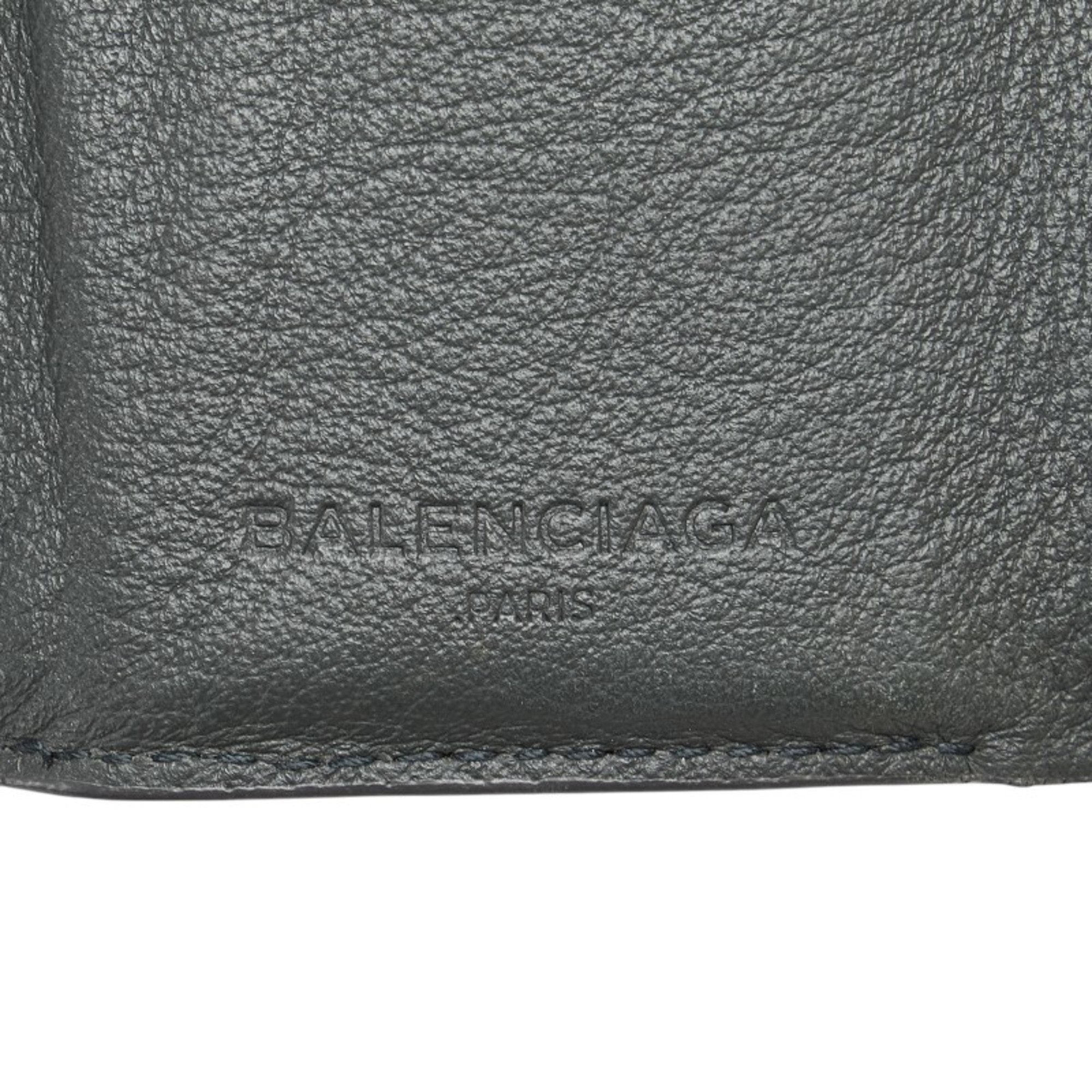 Balenciaga Black Leather Wallet (Bi-Fold) (Pre-Owned)