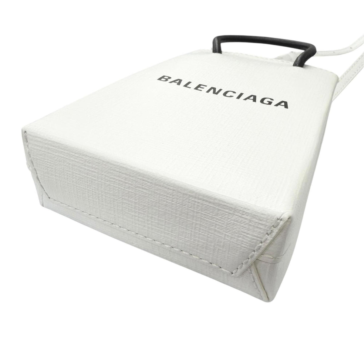 Balenciaga White Leather Shoulder Bag (Pre-Owned)