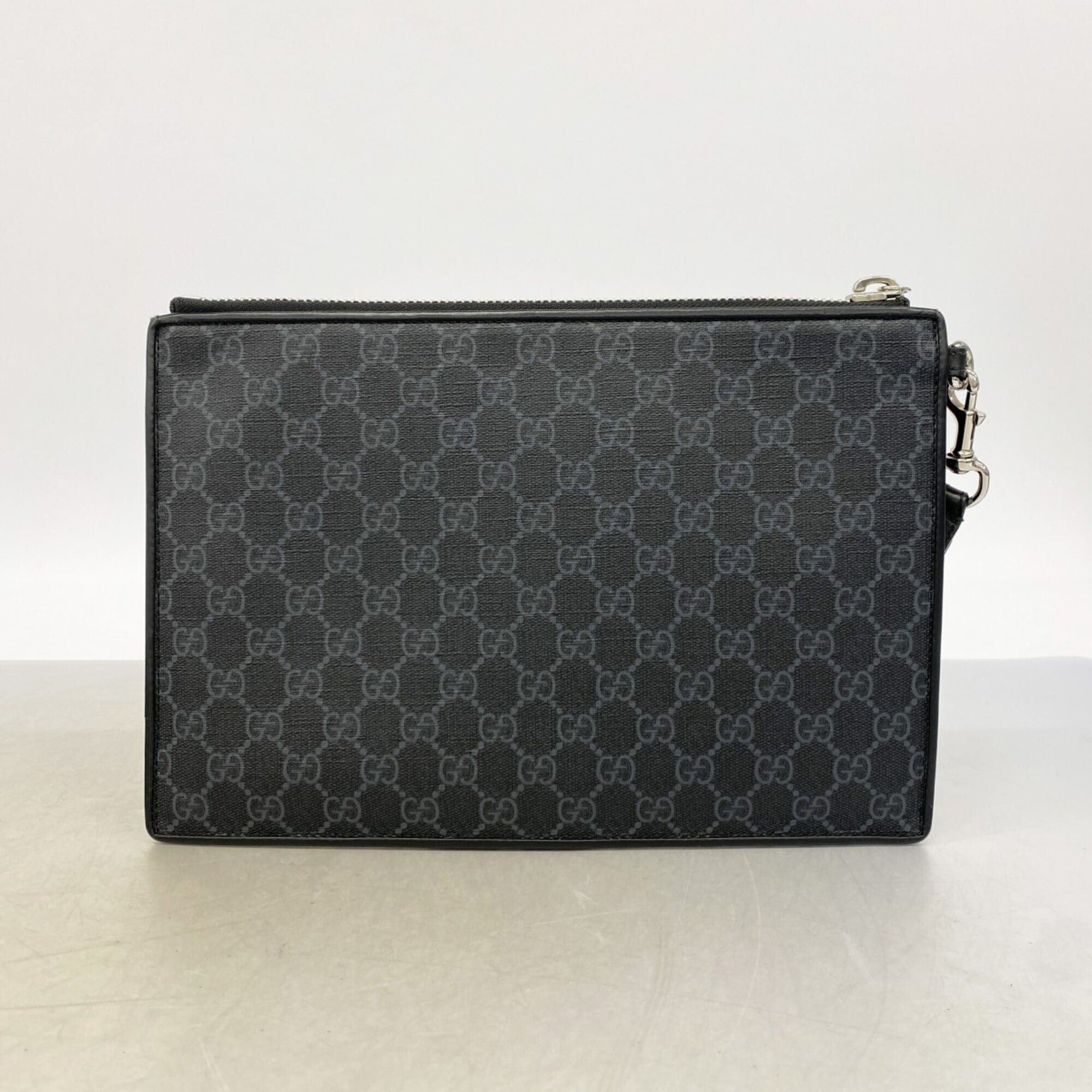 Gucci Black Pvc Clutch Bag (Pre-Owned)